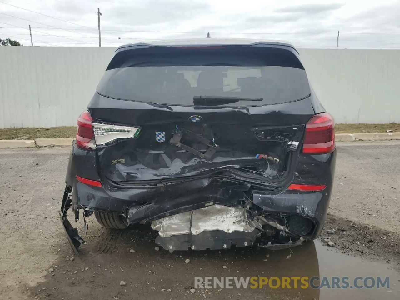 6 Фотография поврежденного автомобиля 5UXTY9C02M9G57715 BMW X3 2021