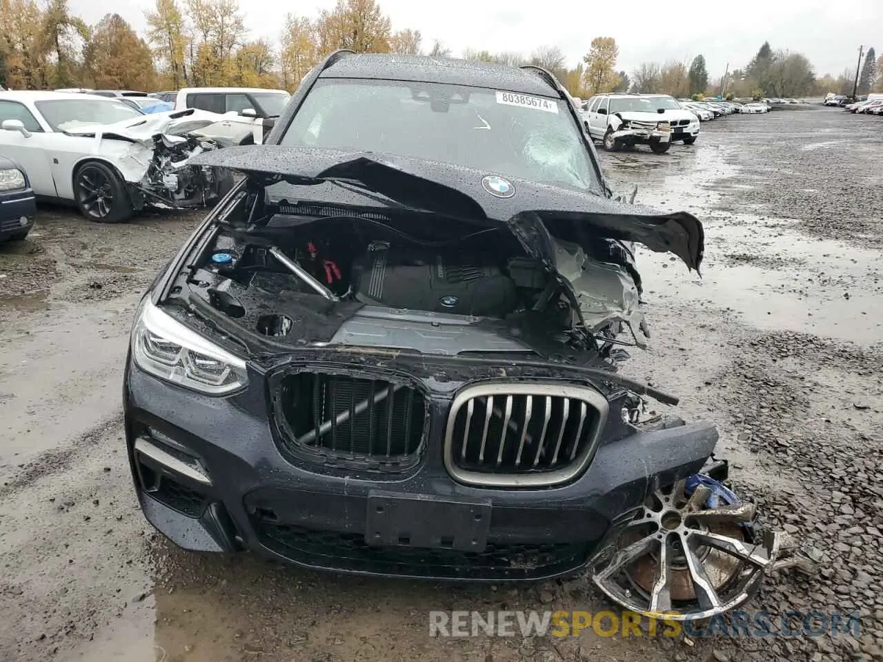 5 Photograph of a damaged car 5UXTY9C02M9H70077 BMW X3 2021