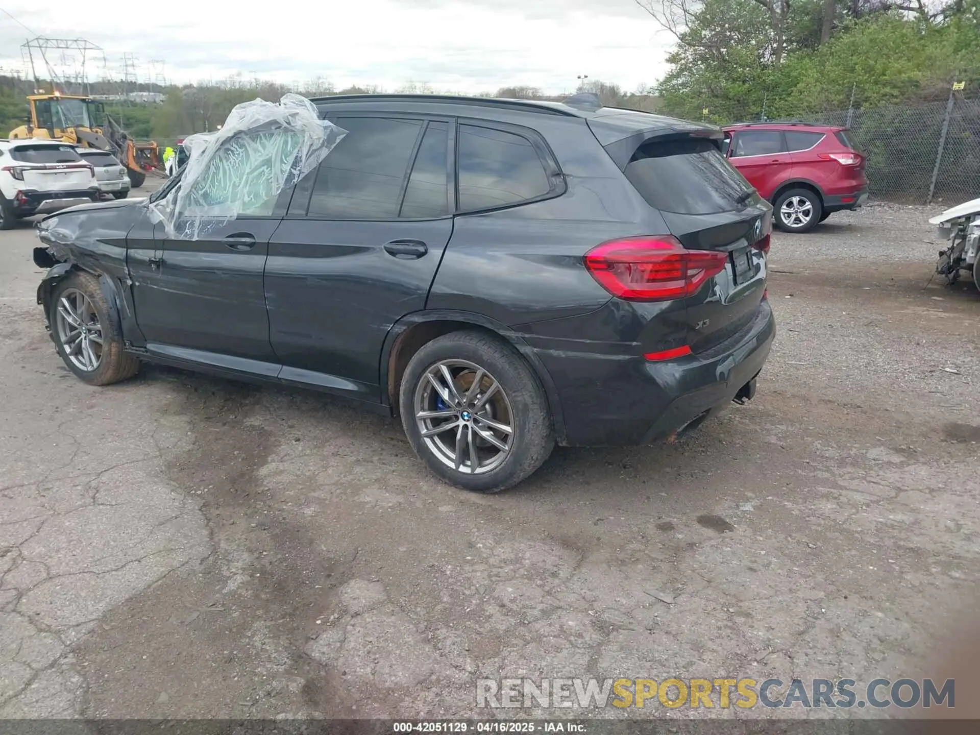 3 Фотография поврежденного автомобиля 5UXTY9C02M9H86750 BMW X3 2021