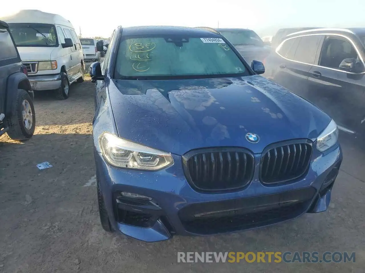 5 Photograph of a damaged car 5UXTY9C06M9G84478 BMW X3 2021