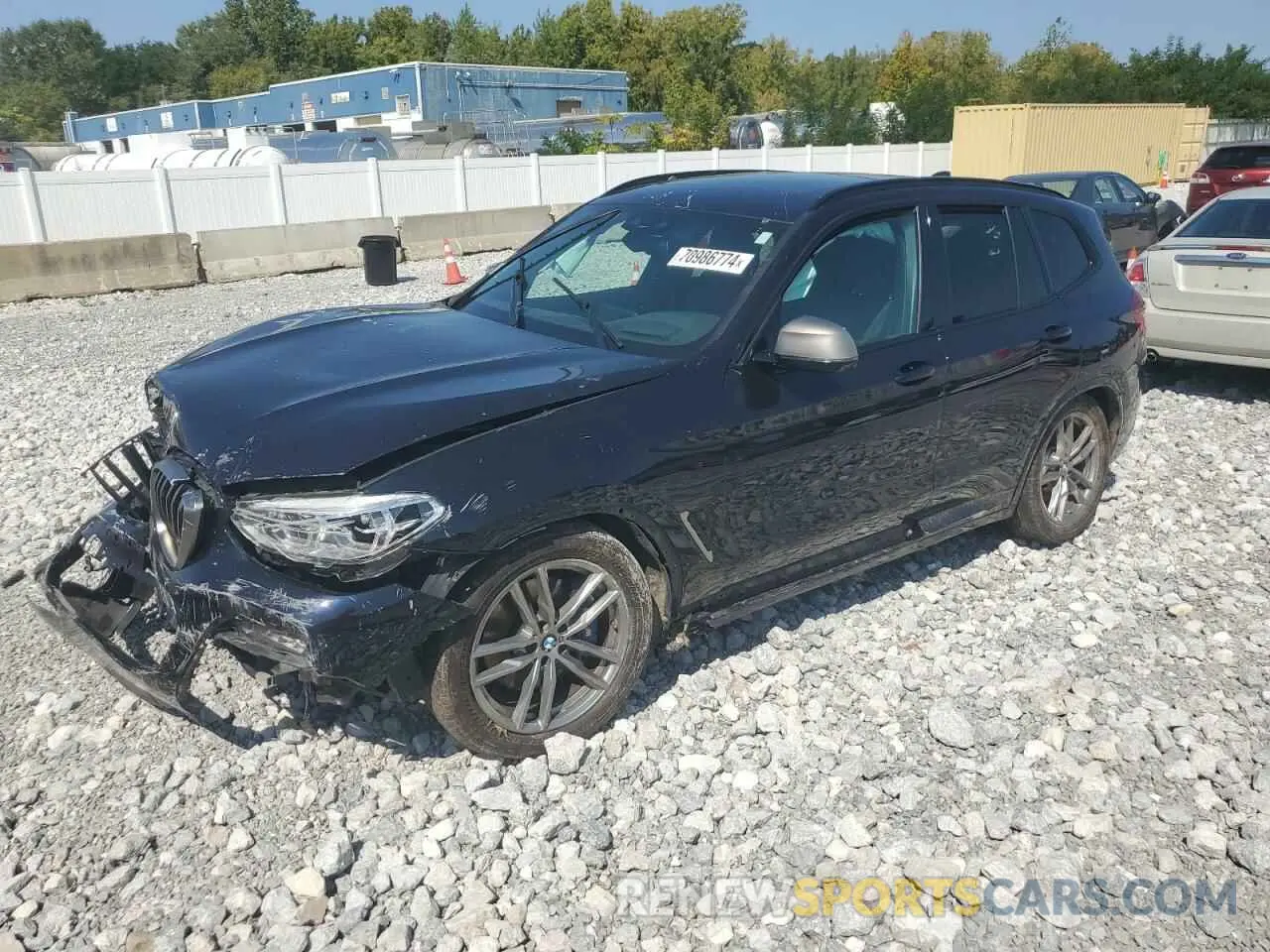1 Фотография поврежденного автомобиля 5UXTY9C07M9E20928 BMW X3 2021