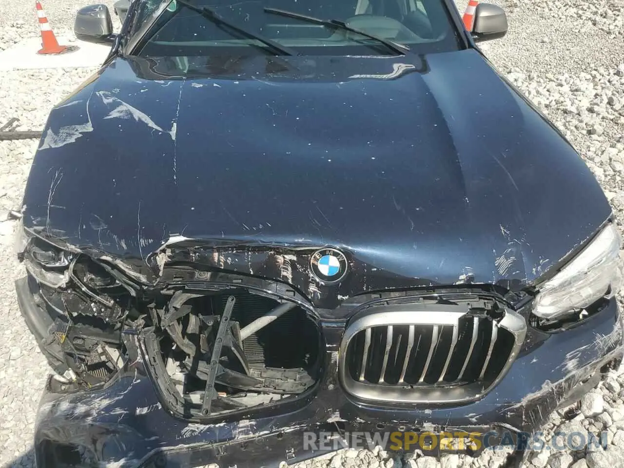 12 Фотография поврежденного автомобиля 5UXTY9C07M9E20928 BMW X3 2021