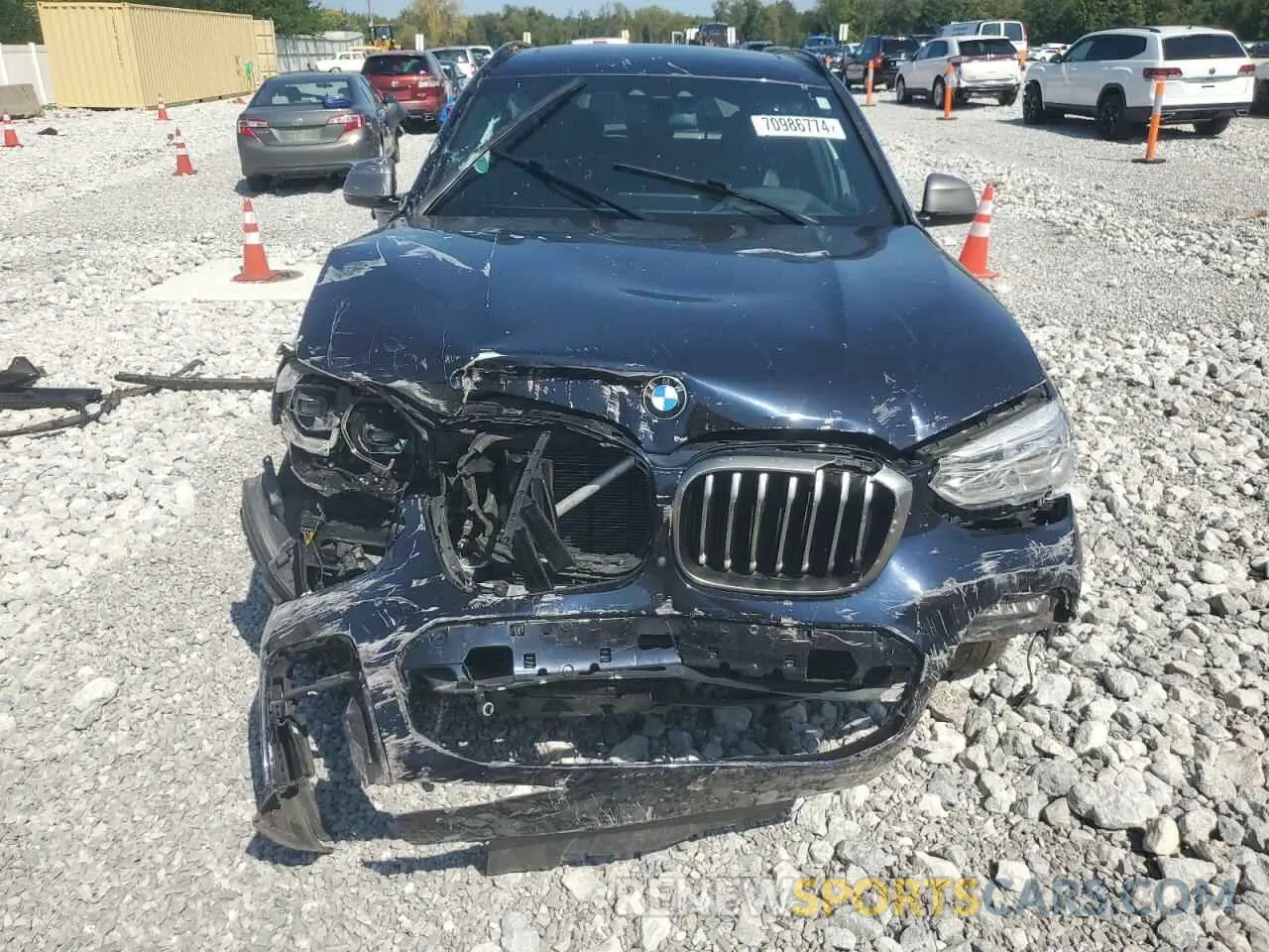 5 Фотография поврежденного автомобиля 5UXTY9C07M9E20928 BMW X3 2021