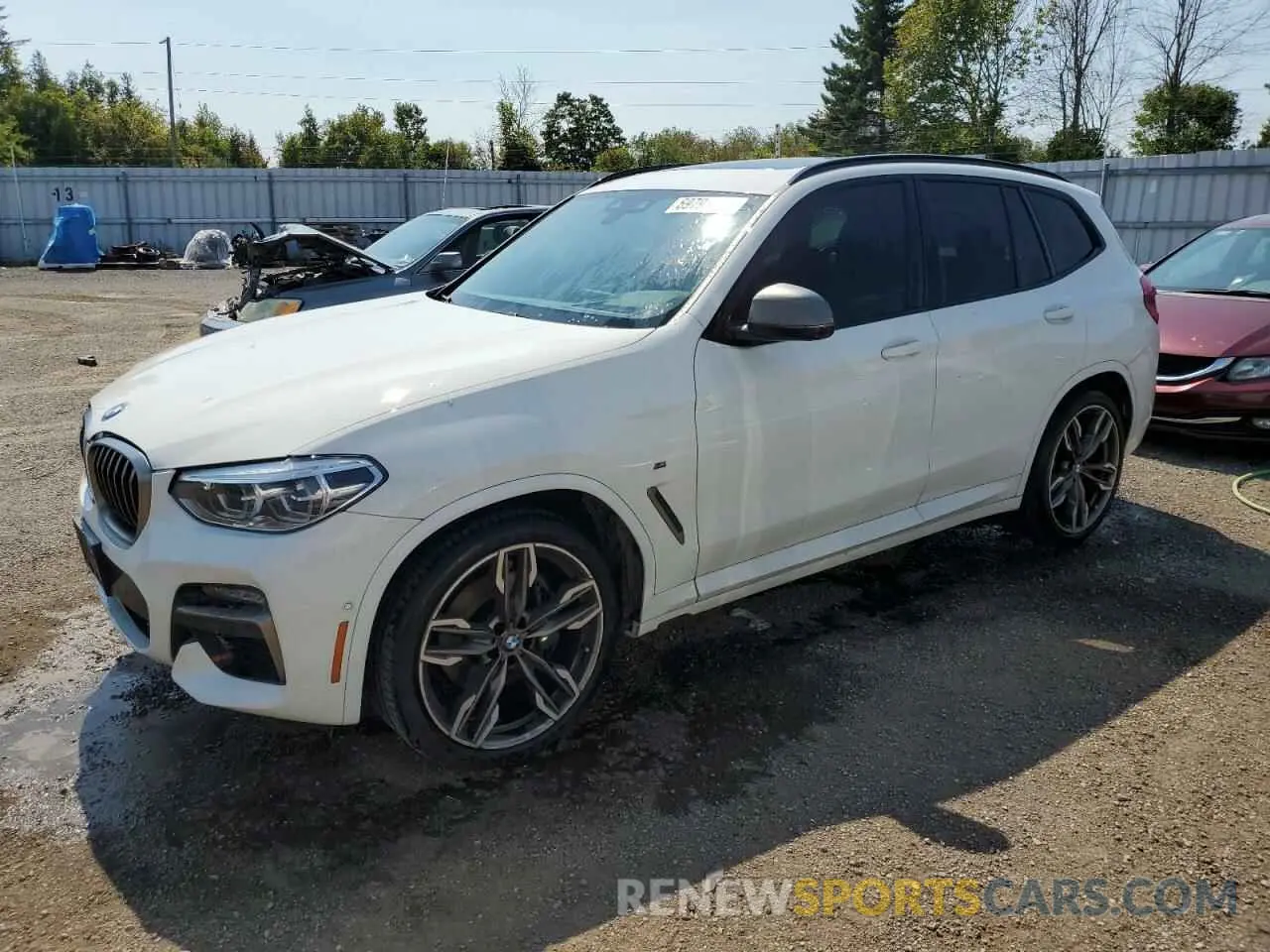 1 Фотография поврежденного автомобиля 5UXTY9C07M9E87478 BMW X3 2021