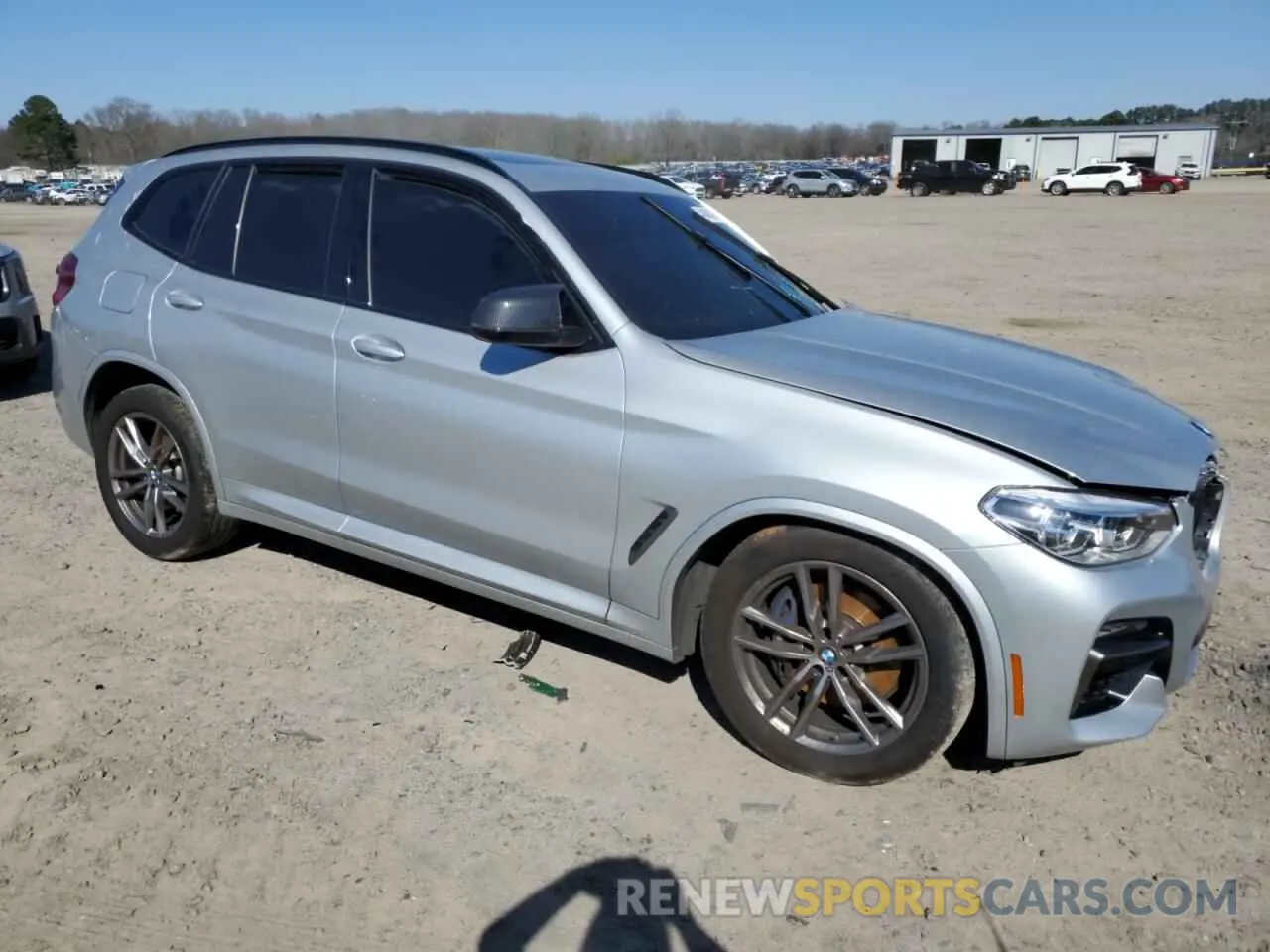 4 Фотография поврежденного автомобиля 5UXTY9C08M9E28164 BMW X3 2021