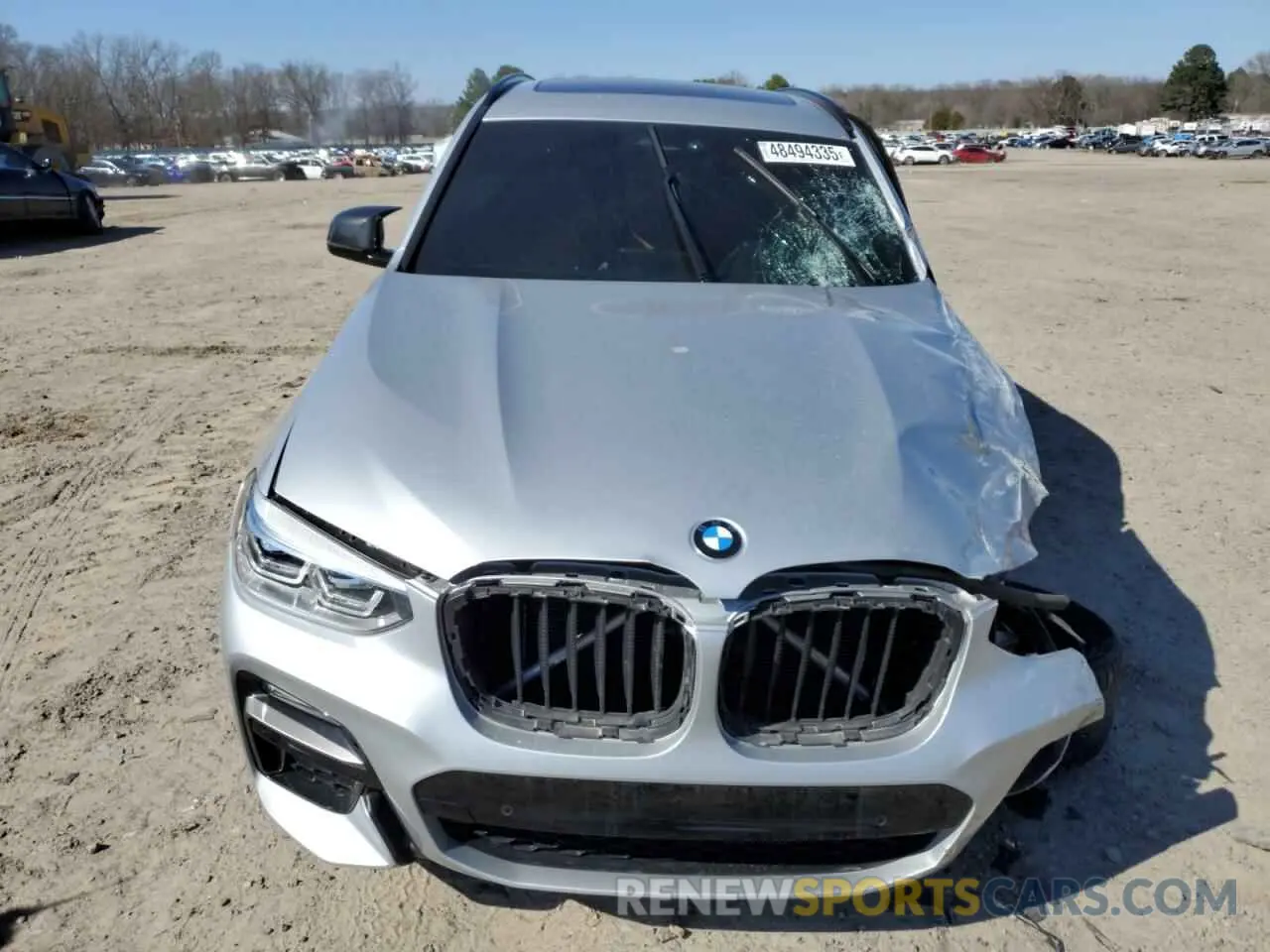 5 Фотография поврежденного автомобиля 5UXTY9C08M9E28164 BMW X3 2021