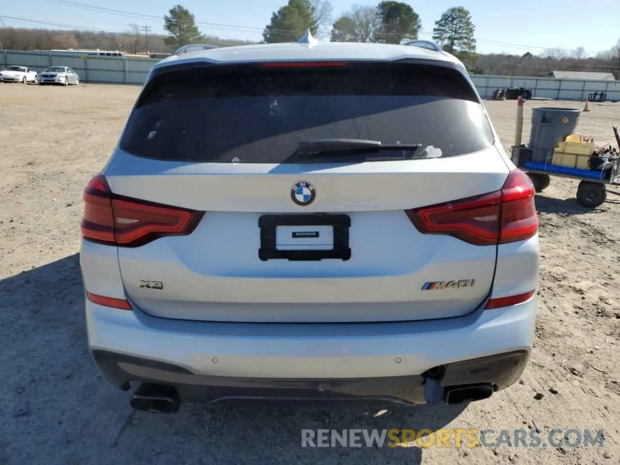 6 Фотография поврежденного автомобиля 5UXTY9C08M9E28164 BMW X3 2021