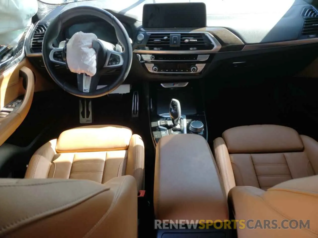 8 Фотография поврежденного автомобиля 5UXTY9C08M9E28164 BMW X3 2021