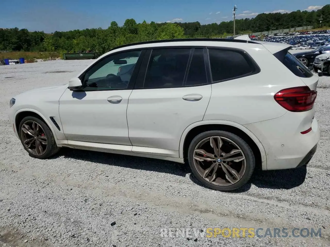 2 Photograph of a damaged car 5UXTY9C08M9H43918 BMW X3 2021