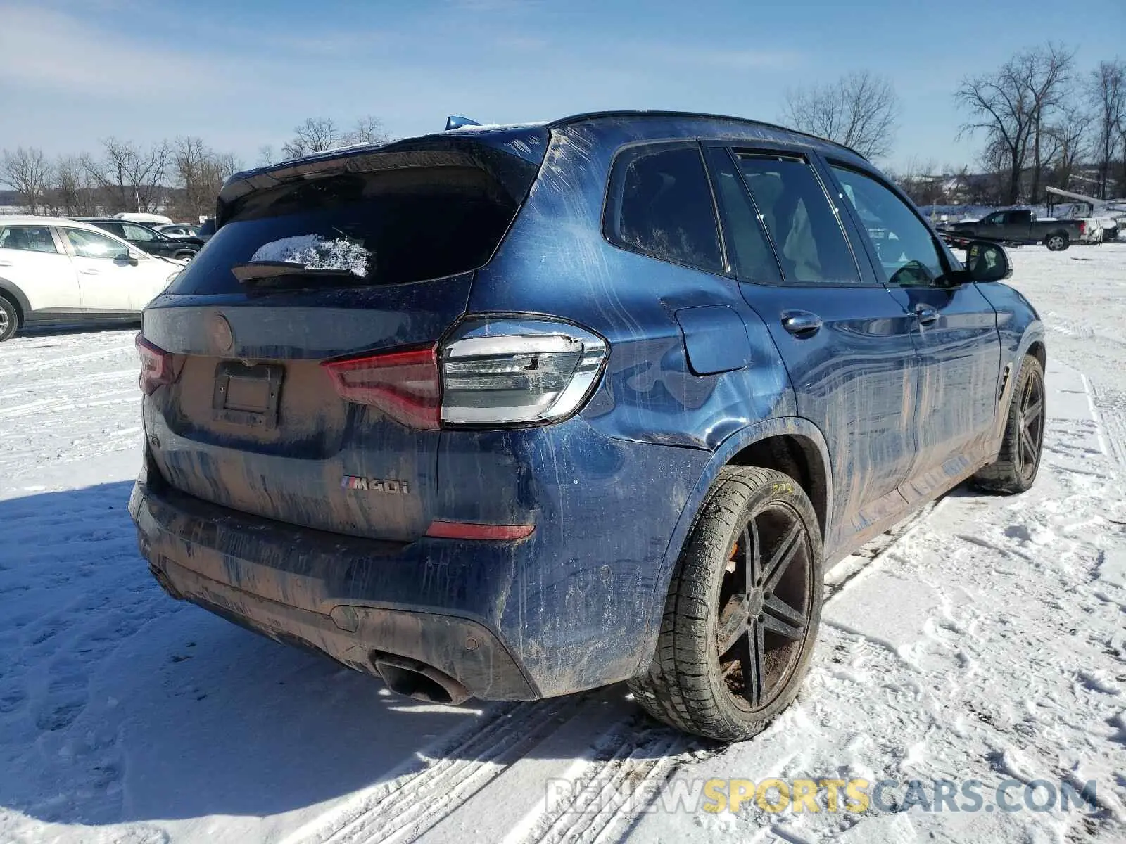 4 Photograph of a damaged car 5UXTY9C09M9F02238 BMW X3 2021