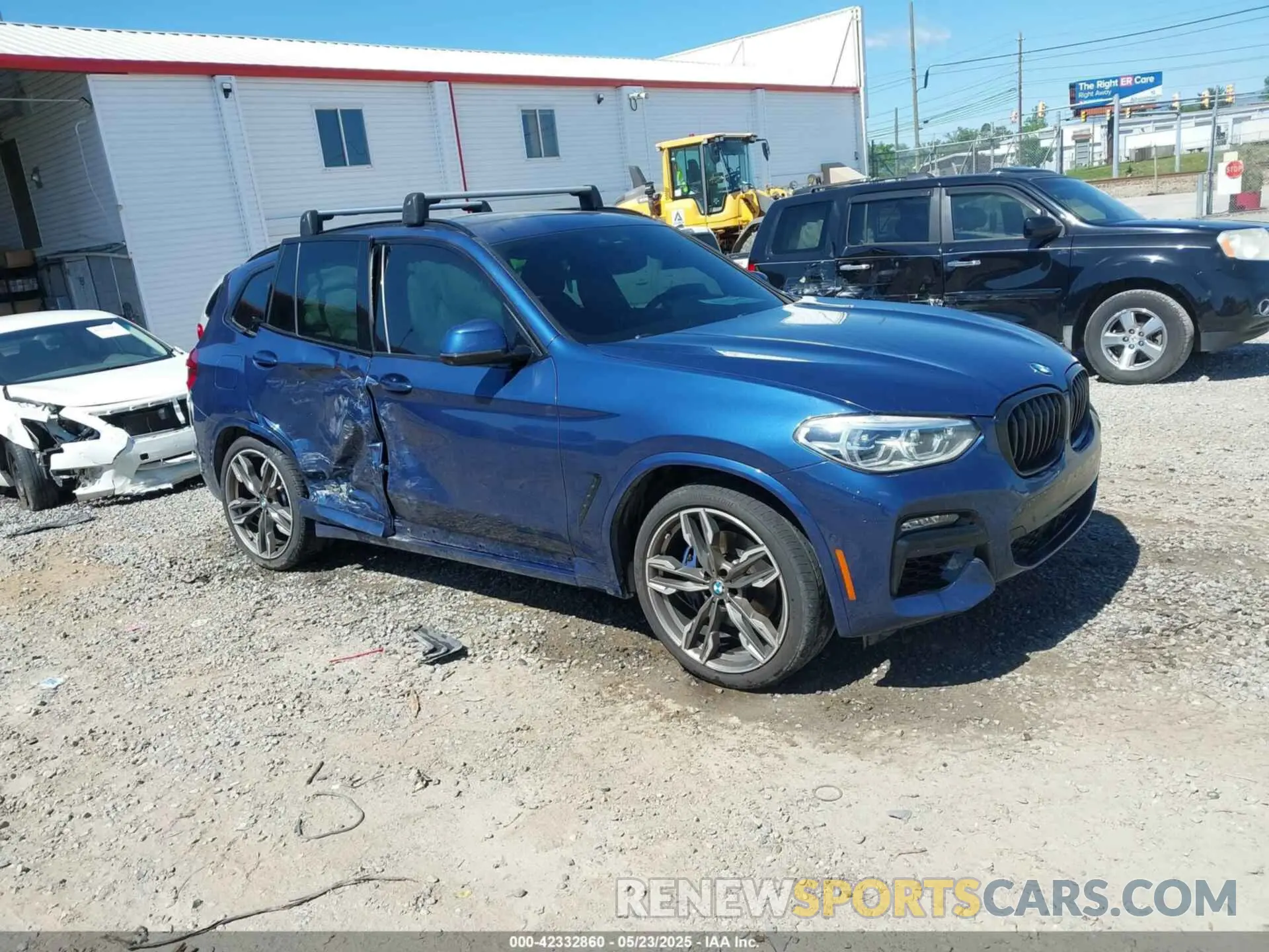1 Фотография поврежденного автомобиля 5UXTY9C09M9F78574 BMW X3 2021