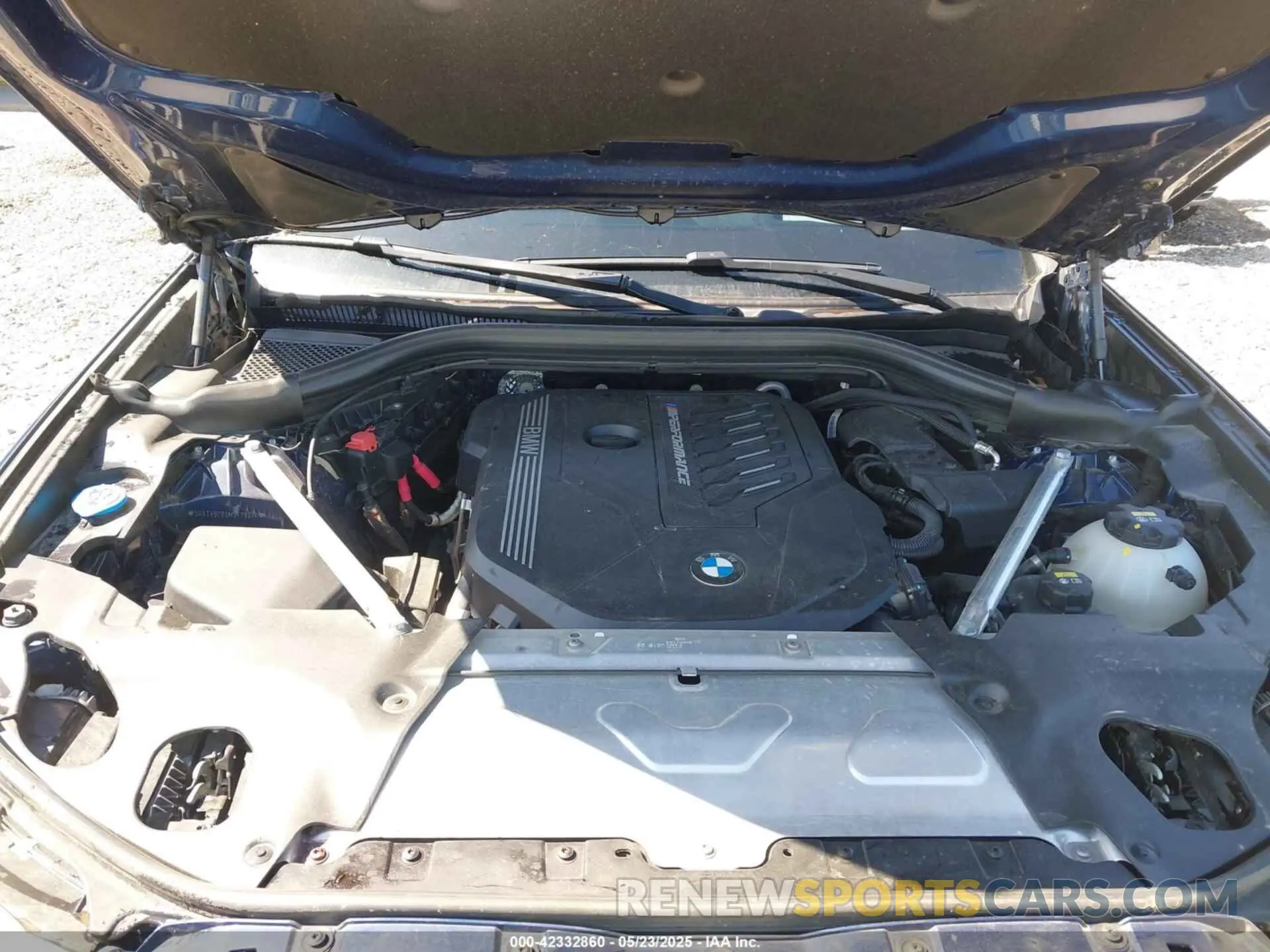 10 Фотография поврежденного автомобиля 5UXTY9C09M9F78574 BMW X3 2021