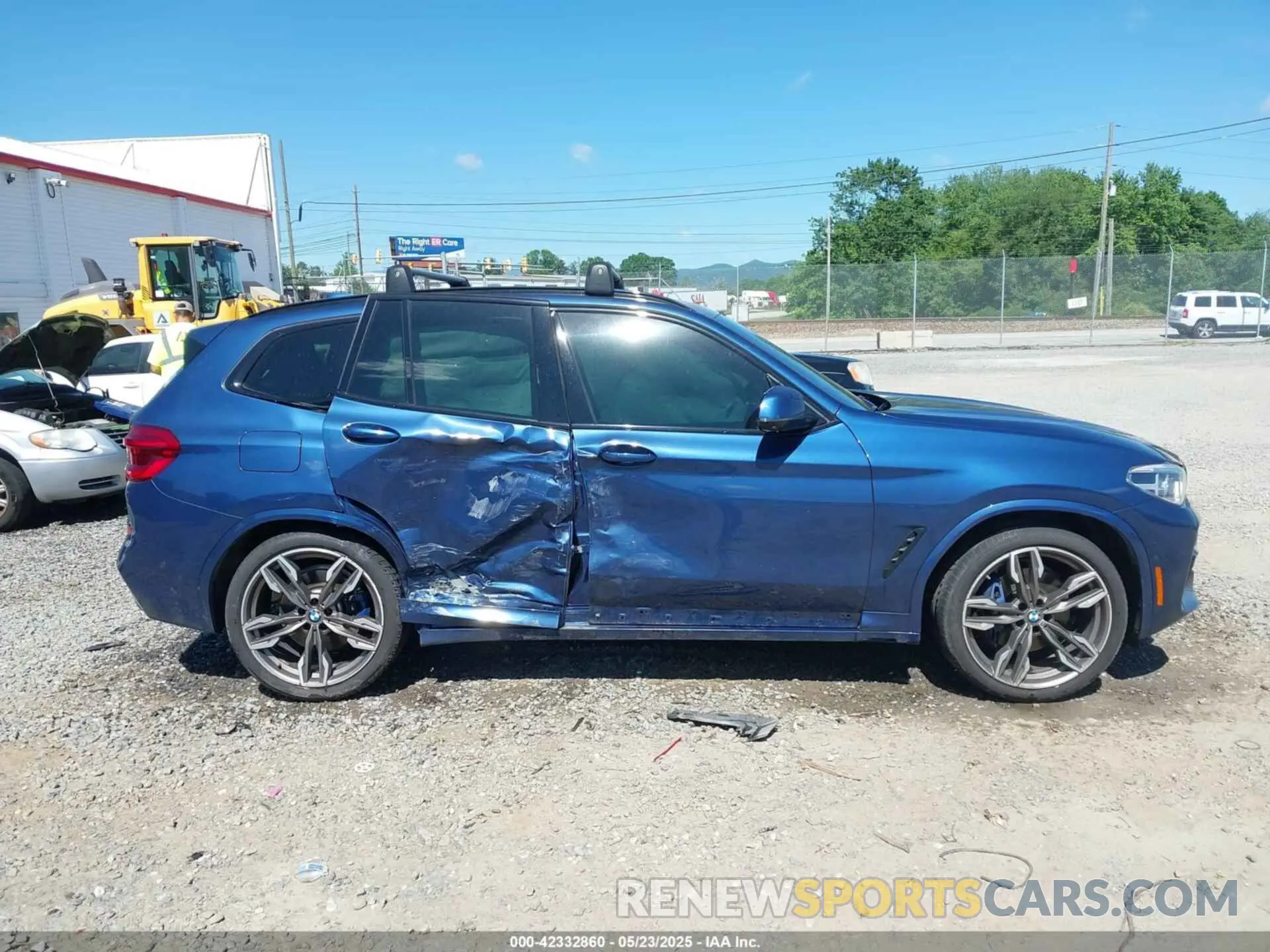 13 Фотография поврежденного автомобиля 5UXTY9C09M9F78574 BMW X3 2021