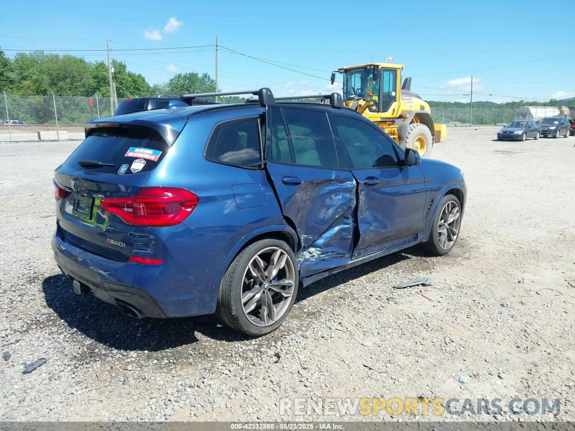 4 Фотография поврежденного автомобиля 5UXTY9C09M9F78574 BMW X3 2021
