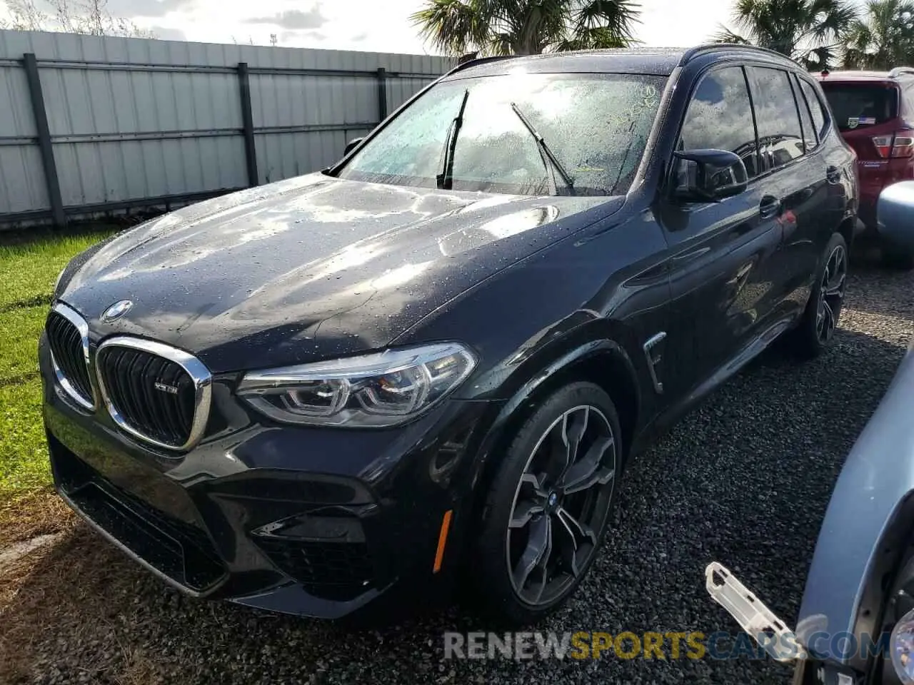 1 Photograph of a damaged car 5YMTS0C05M9G83814 BMW X3 2021