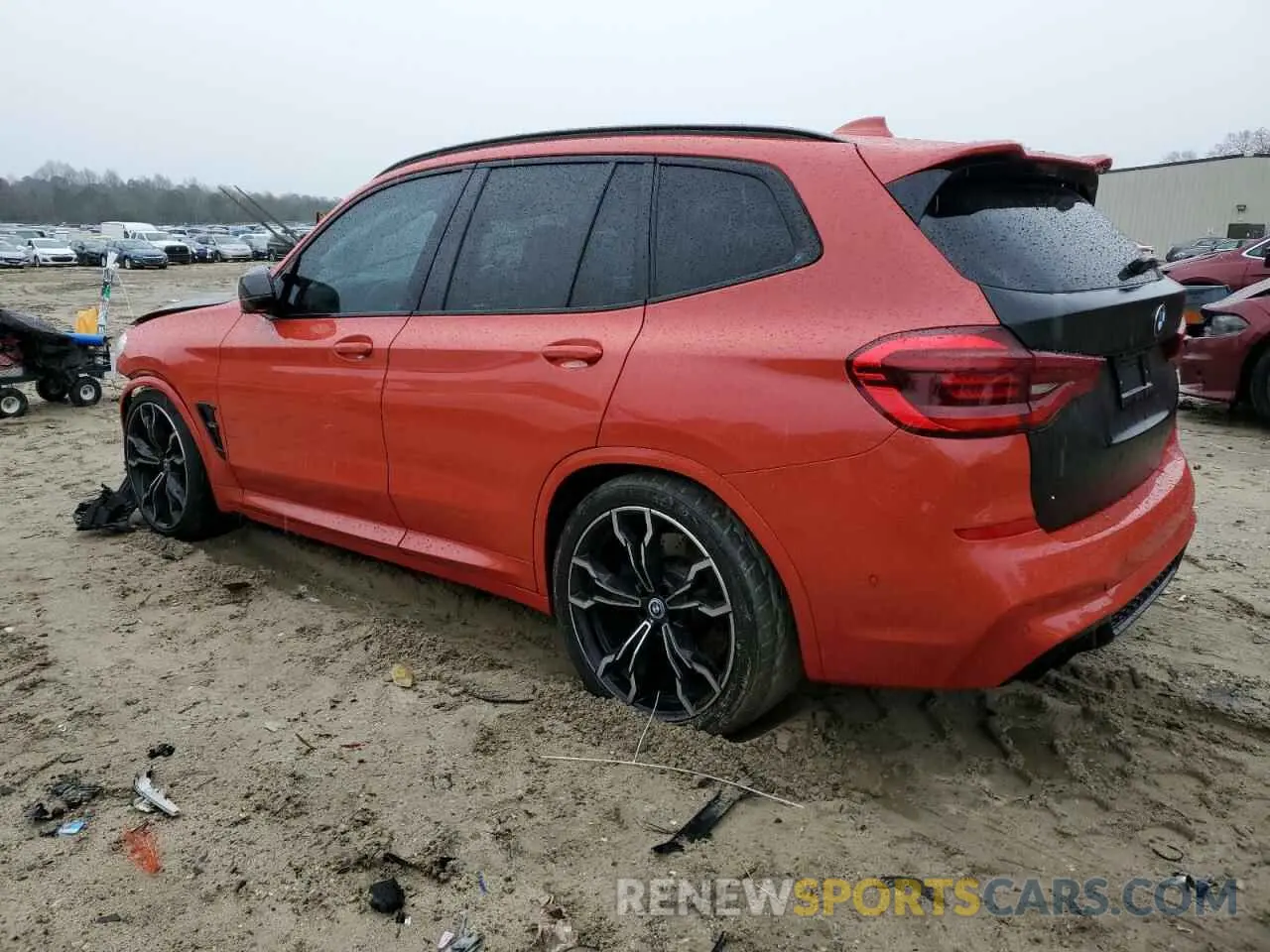2 Photograph of a damaged car 5YMTS0C05M9H64439 BMW X3 2021