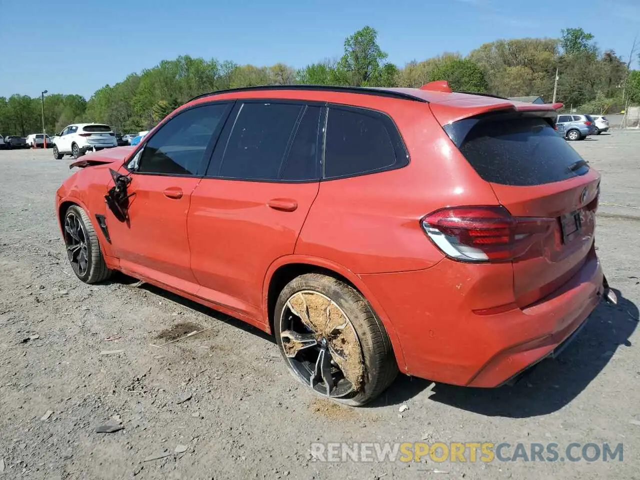 2 Photograph of a damaged car 5YMTS0C07M9G81496 BMW X3 2021