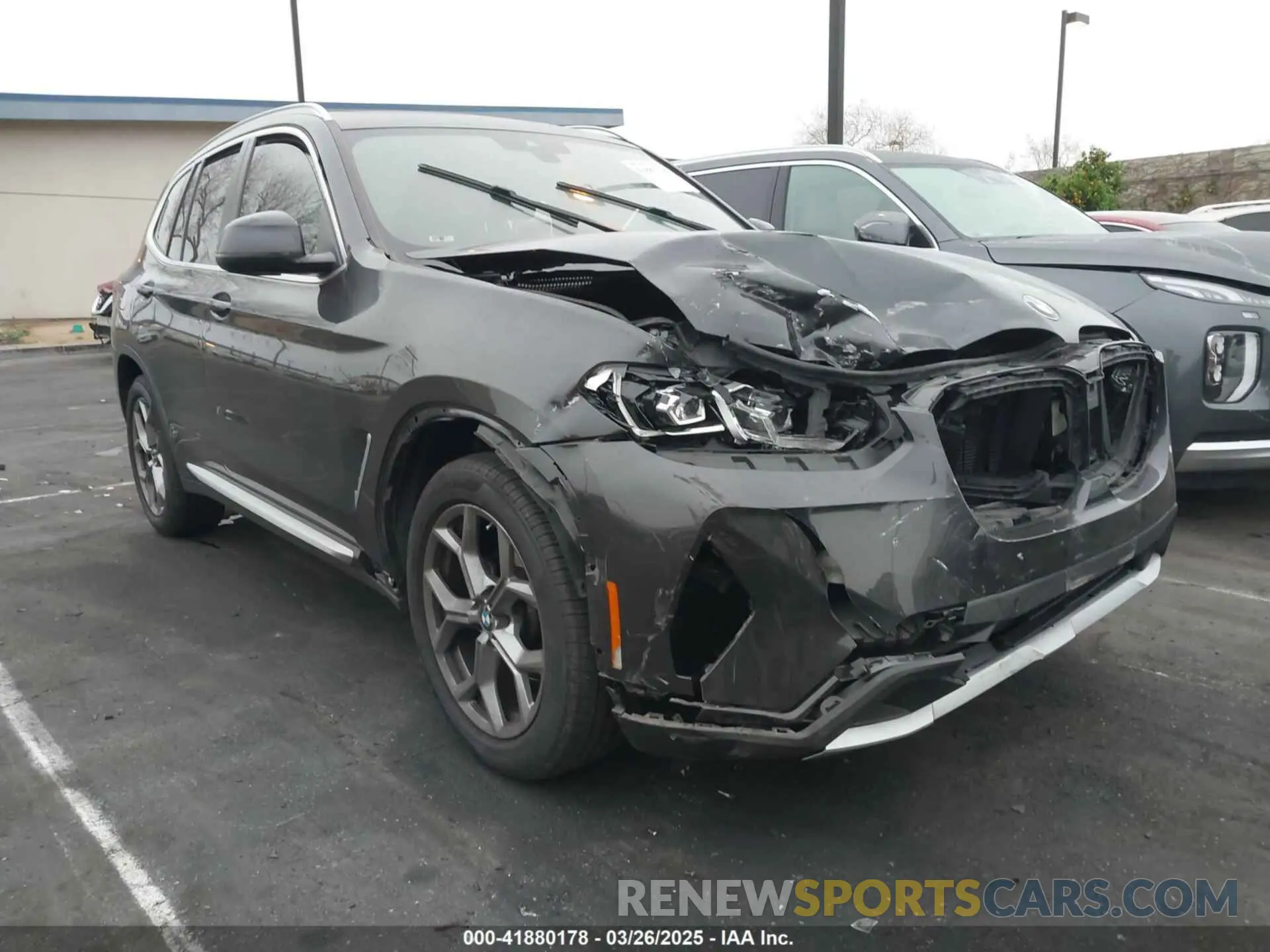 1 Фотография поврежденного автомобиля 5UX43DP00N9K14171 BMW X3 2022