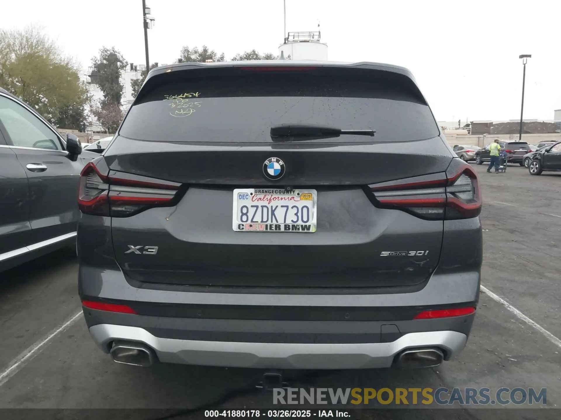 17 Фотография поврежденного автомобиля 5UX43DP00N9K14171 BMW X3 2022
