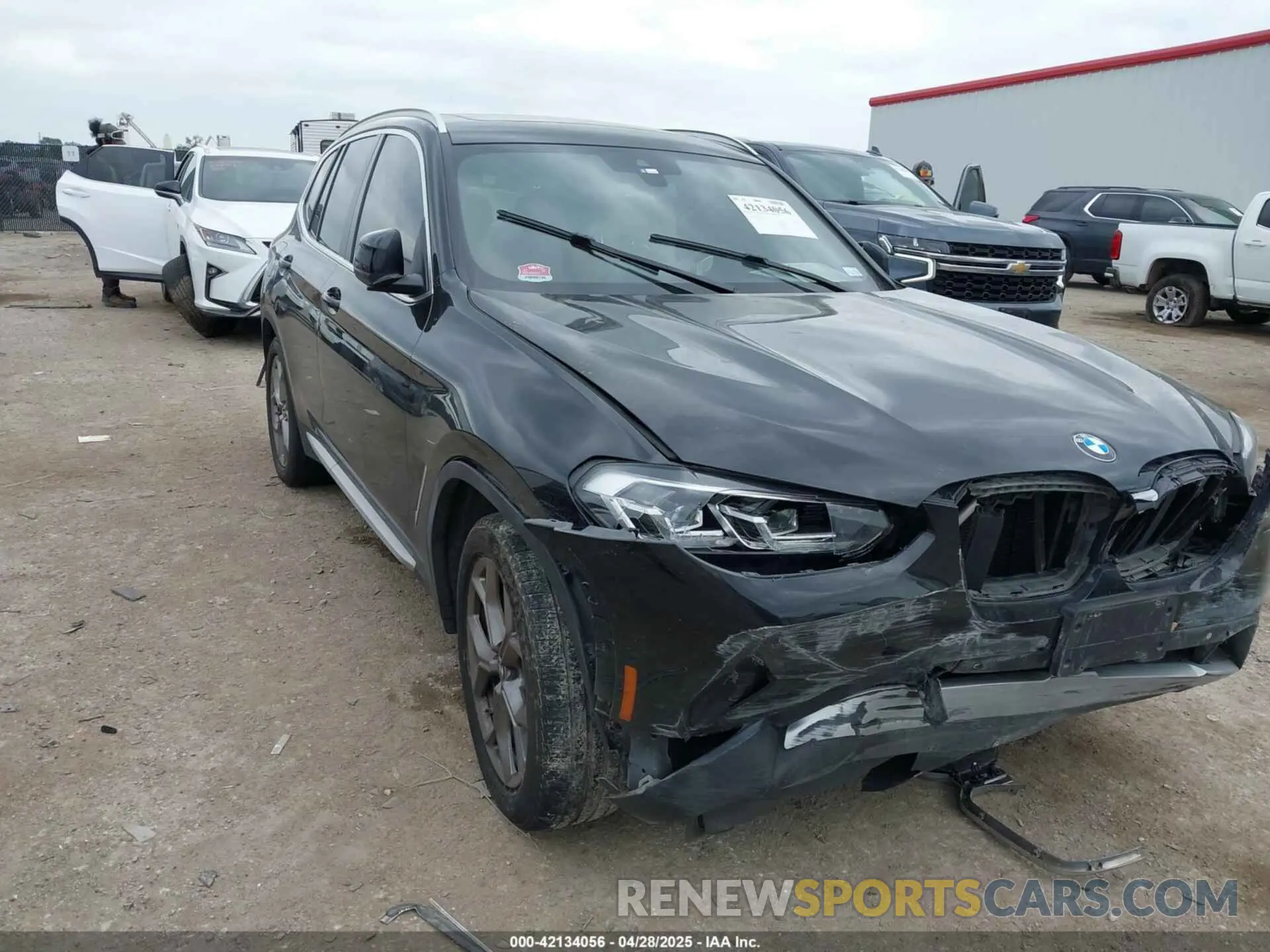 1 Фотография поврежденного автомобиля 5UX43DP00N9K19046 BMW X3 2022