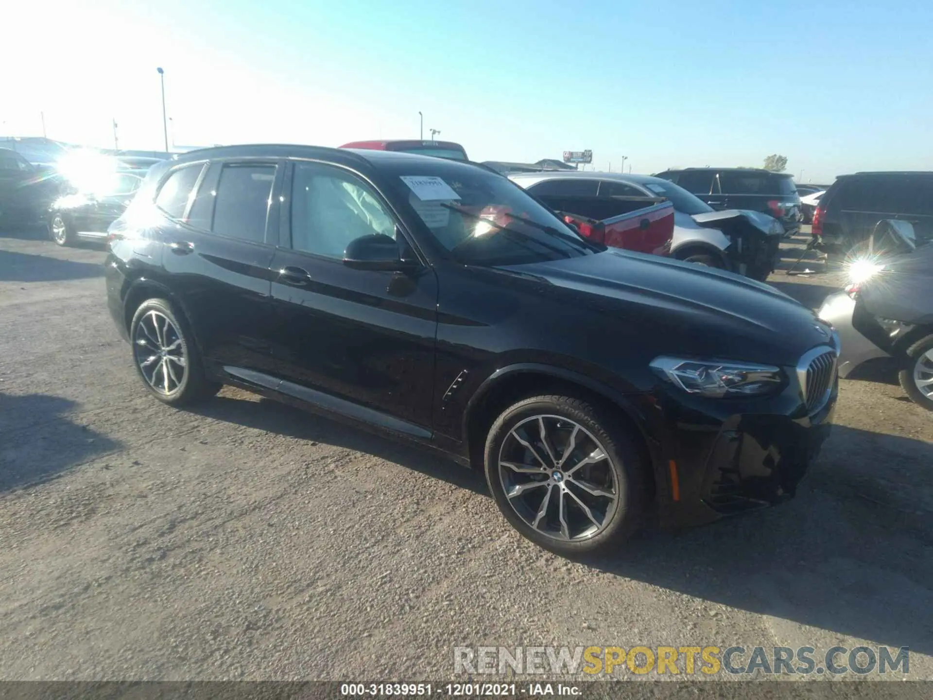 1 Photograph of a damaged car 5UX43DP02N9K07965 BMW X3 2022