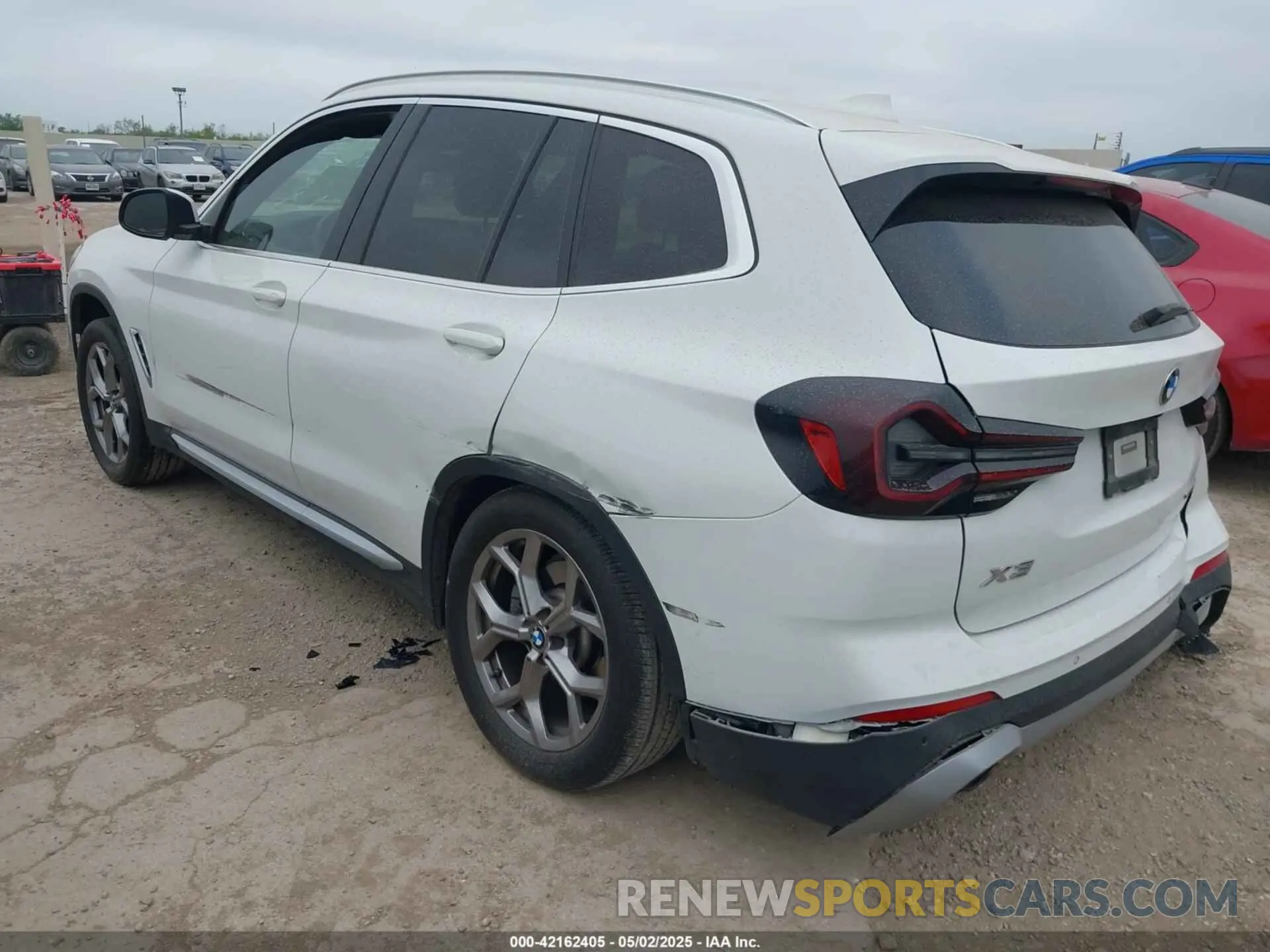 3 Фотография поврежденного автомобиля 5UX43DP02N9N03908 BMW X3 2022