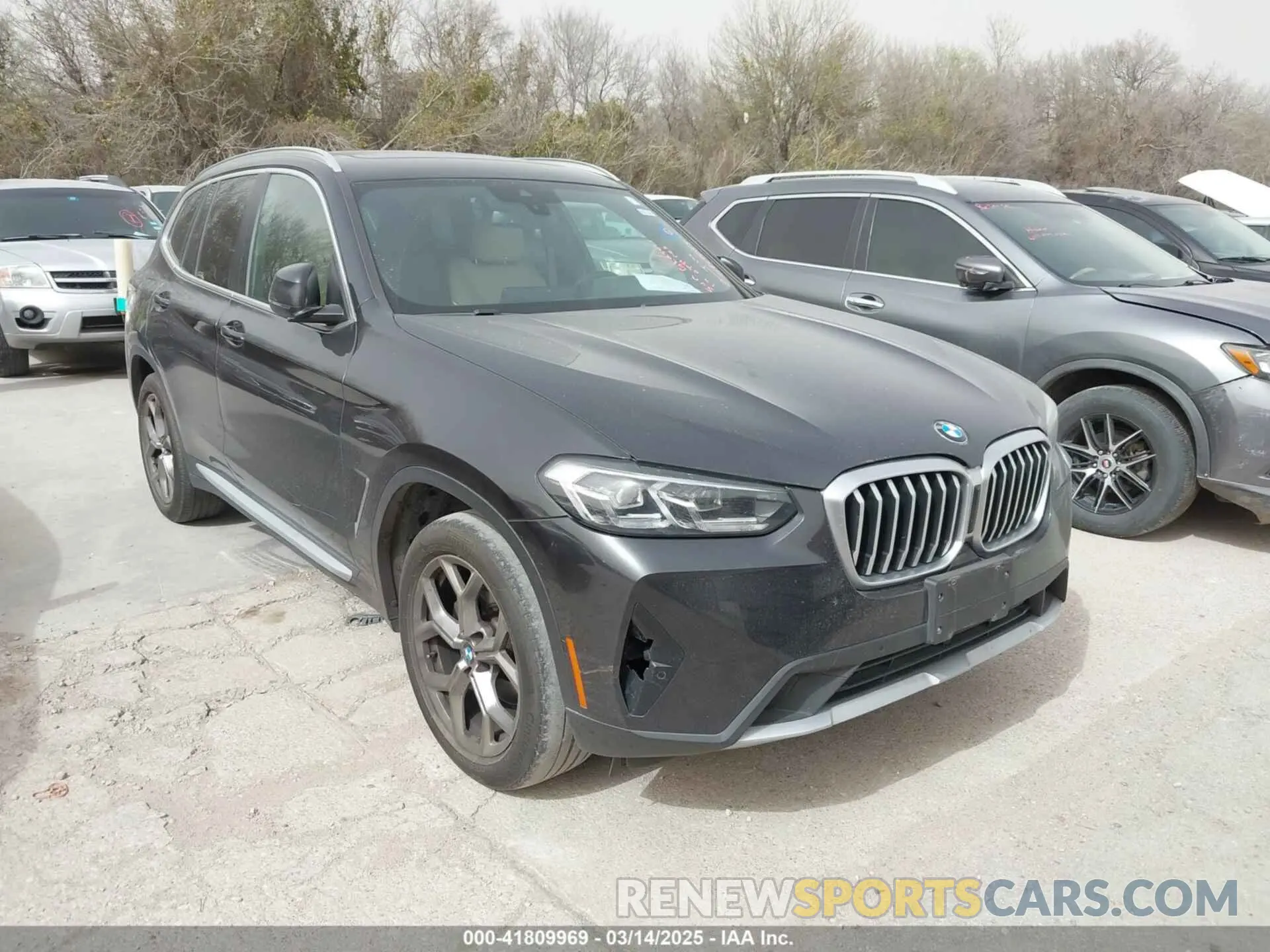 1 Фотография поврежденного автомобиля 5UX43DP03N9M46716 BMW X3 2022