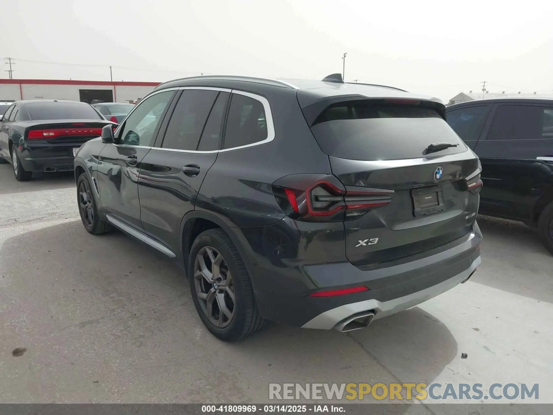 3 Фотография поврежденного автомобиля 5UX43DP03N9M46716 BMW X3 2022