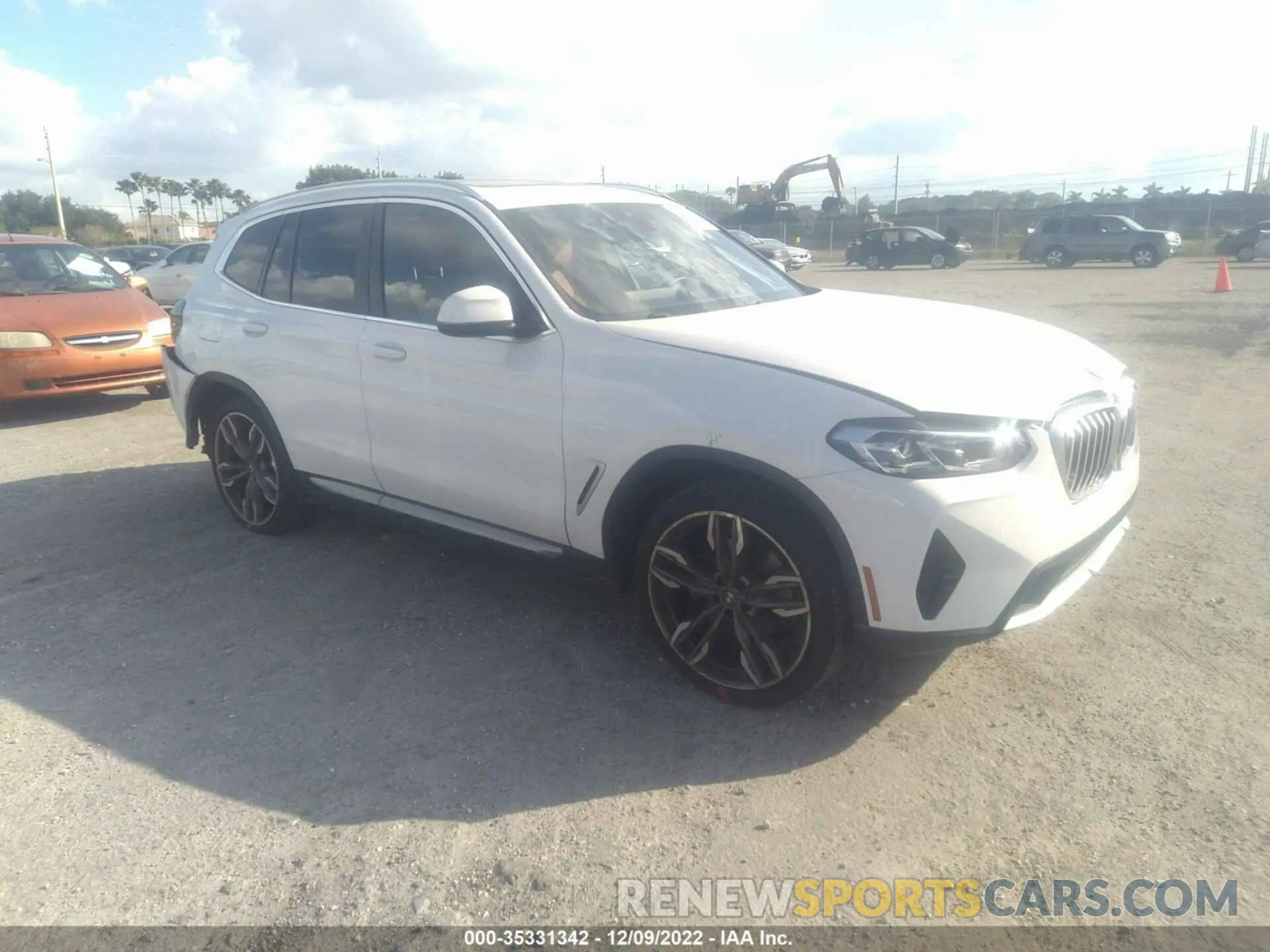 1 Фотография поврежденного автомобиля 5UX43DP05N9K69151 BMW X3 2022