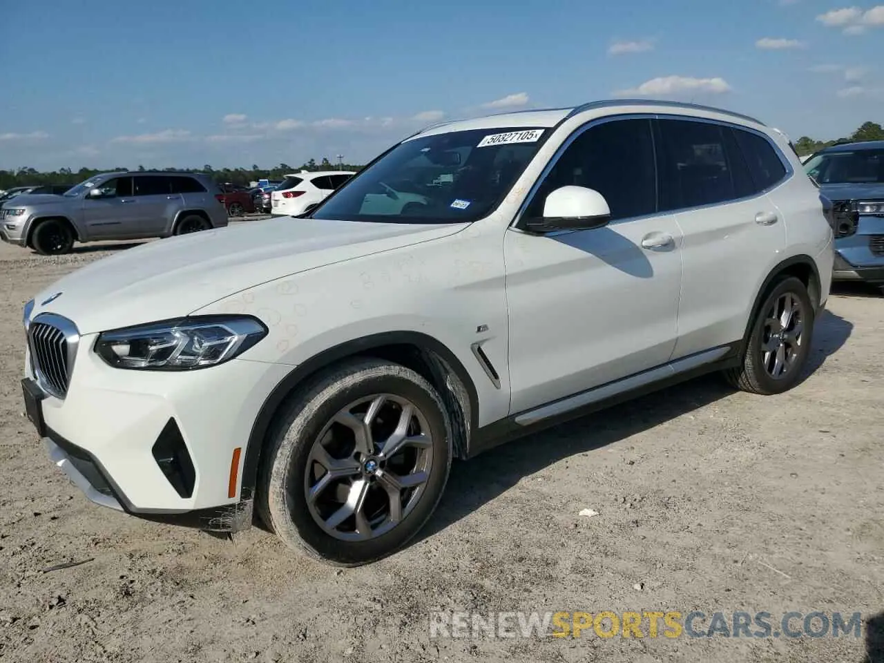 1 Фотография поврежденного автомобиля 5UX43DP05N9N06088 BMW X3 2022
