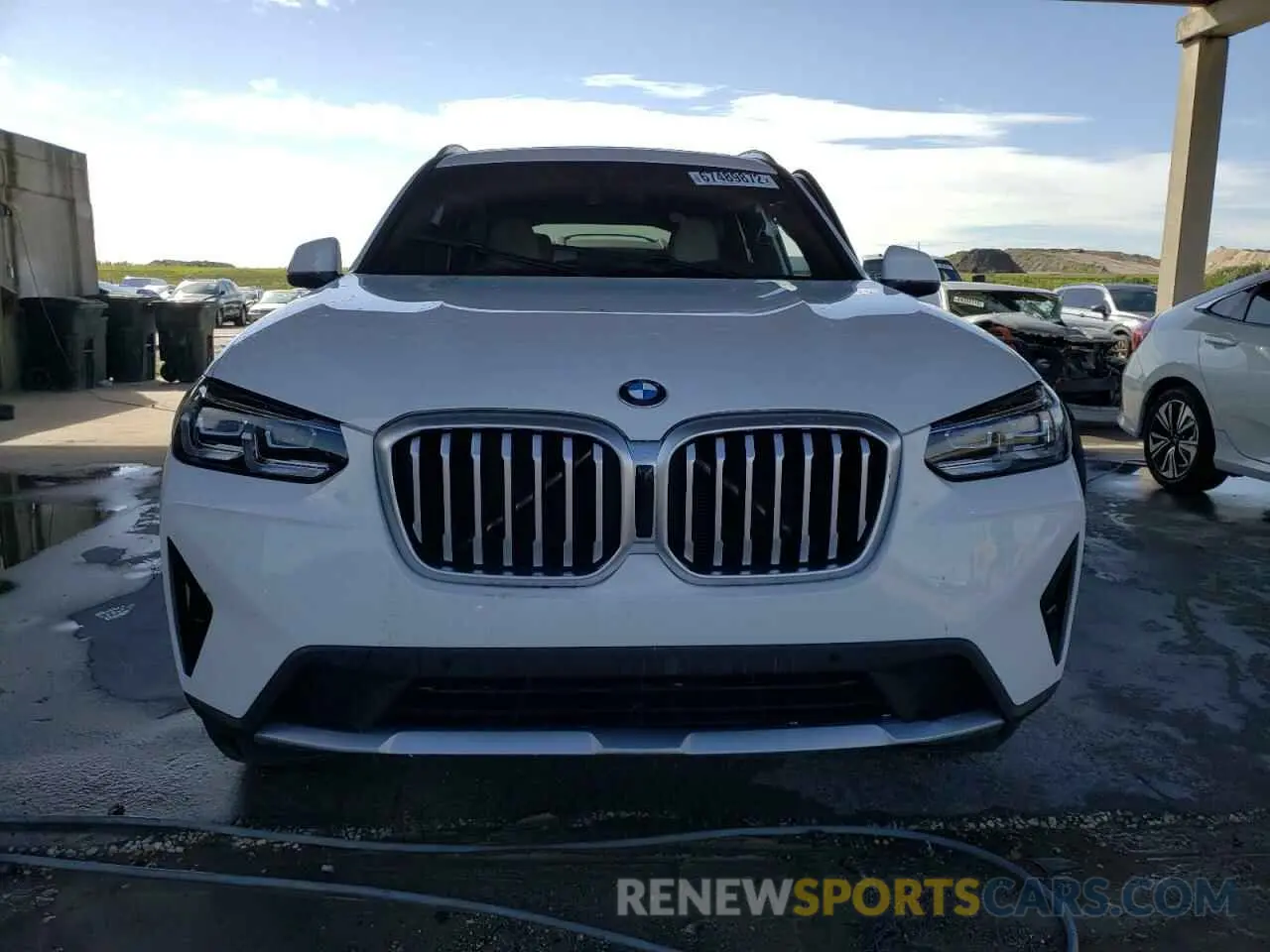 5 Photograph of a damaged car 5UX43DP06N9M83078 BMW X3 2022