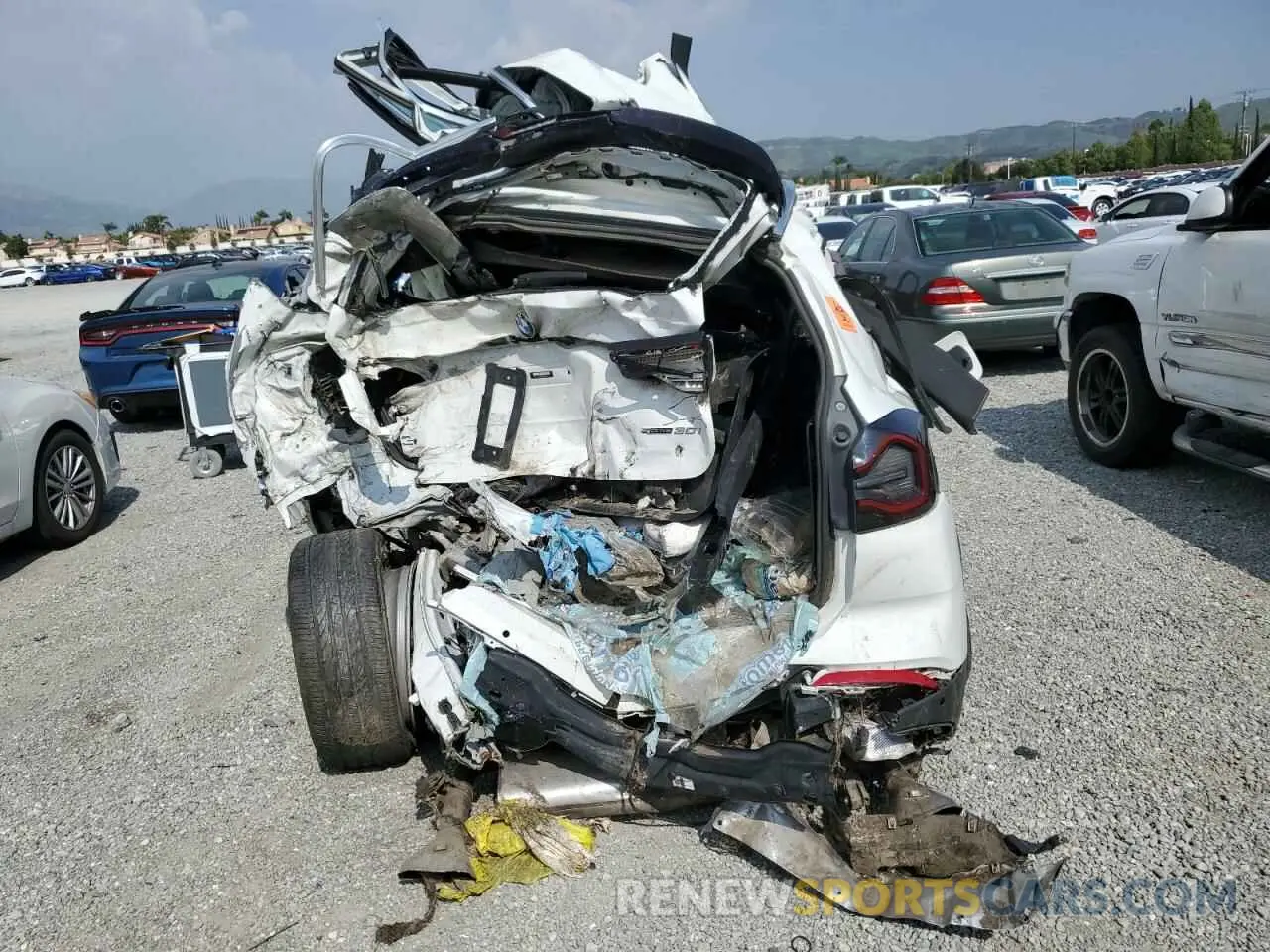 6 Фотография поврежденного автомобиля 5UX43DP08N9K66809 BMW X3 2022