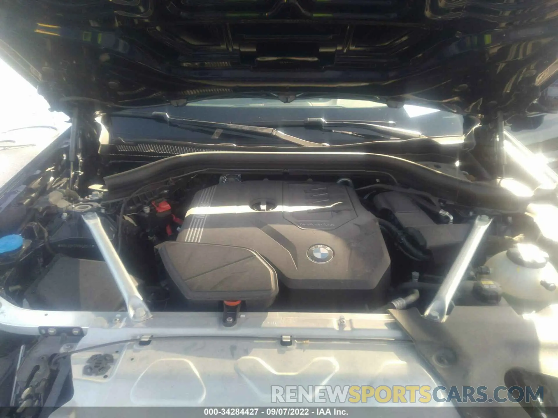 10 Фотография поврежденного автомобиля 5UX43DP09N9K68942 BMW X3 2022