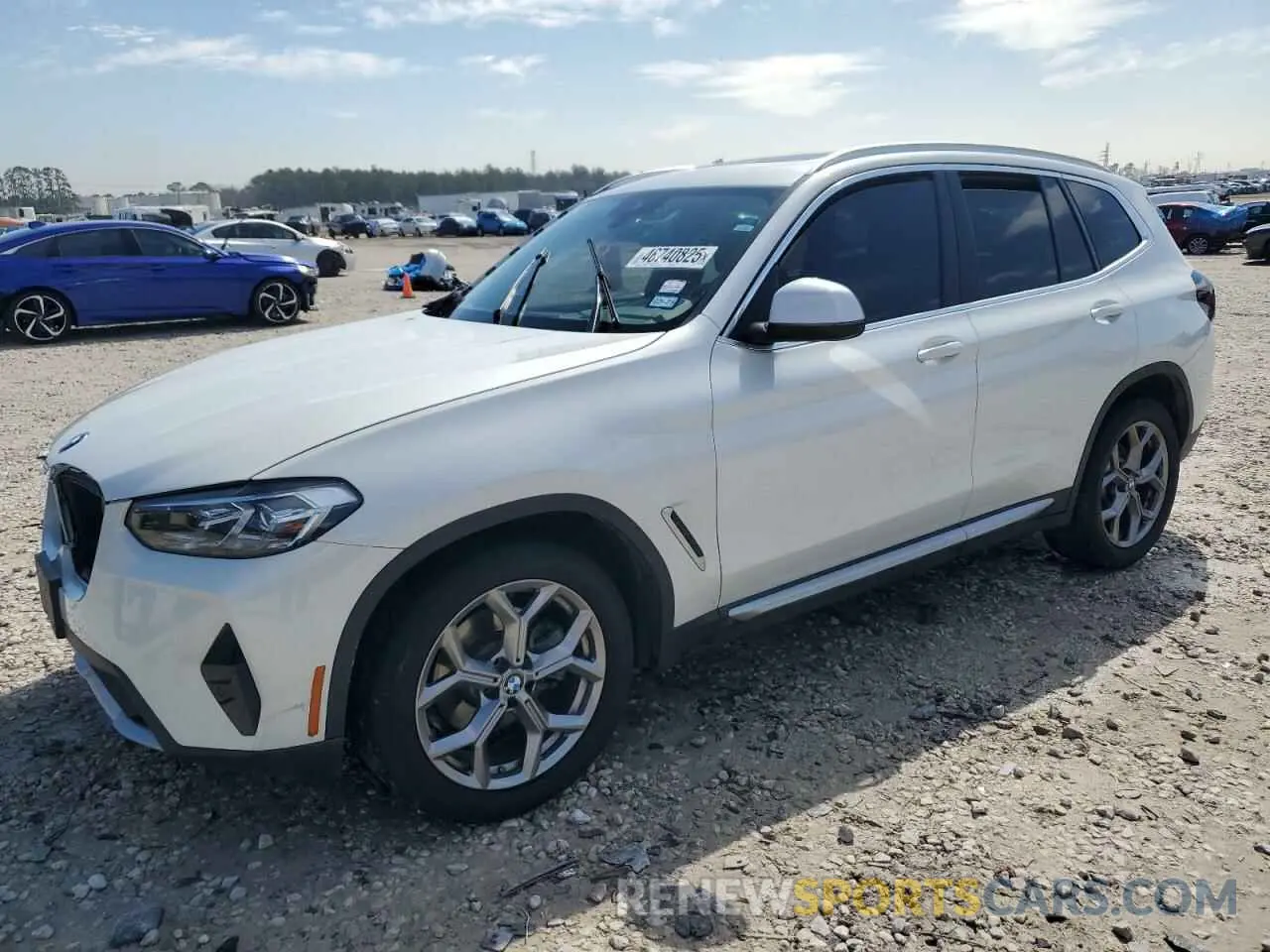 1 Photograph of a damaged car 5UX43DP0XN9J95595 BMW X3 2022