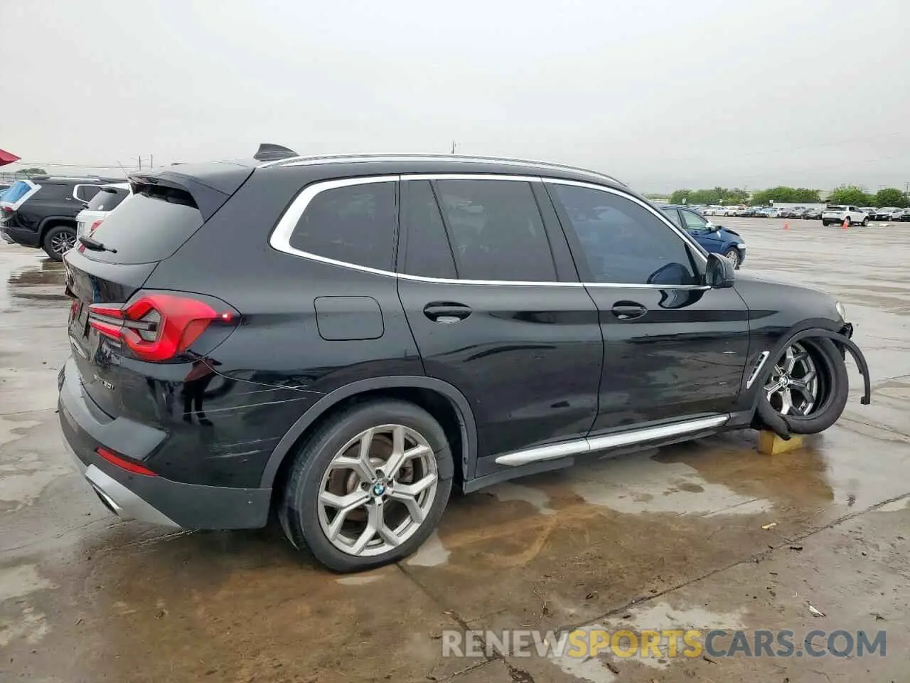 3 Фотография поврежденного автомобиля 5UX43DP0XN9K72210 BMW X3 2022