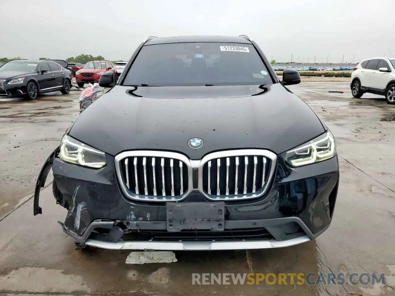 5 Фотография поврежденного автомобиля 5UX43DP0XN9K72210 BMW X3 2022