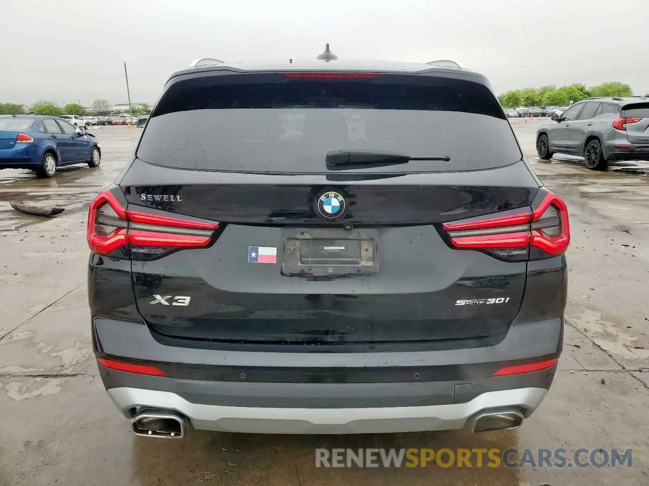 6 Фотография поврежденного автомобиля 5UX43DP0XN9K72210 BMW X3 2022