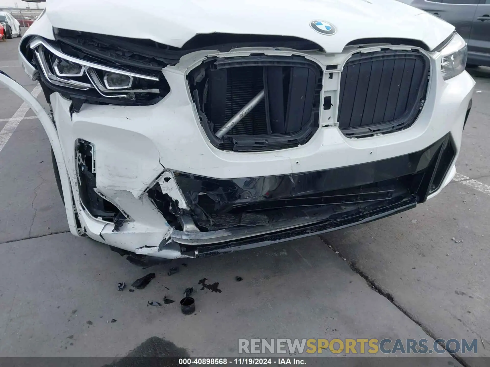 6 Фотография поврежденного автомобиля 5UX53DP00N9K29600 BMW X3 2022
