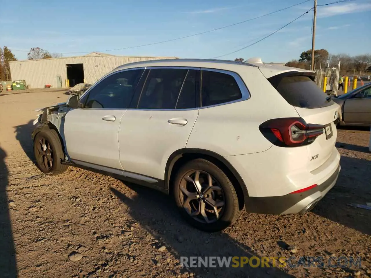2 Photograph of a damaged car 5UX53DP01N9M29899 BMW X3 2022