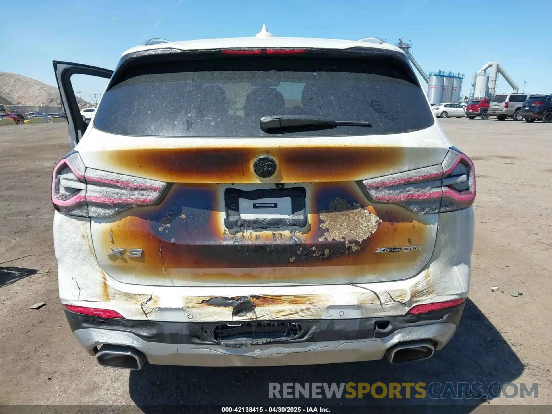 6 Фотография поврежденного автомобиля 5UX53DP02N9N42762 BMW X3 2022