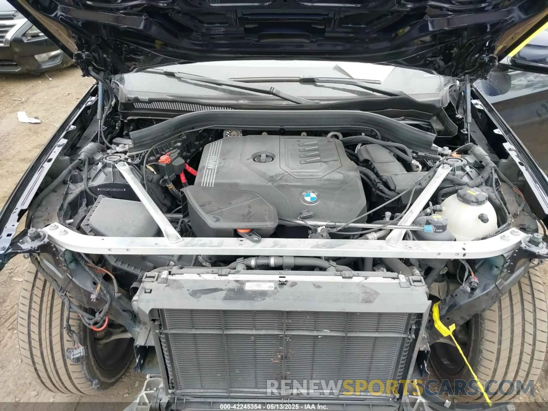 10 Фотография поврежденного автомобиля 5UX53DP03N9K52014 BMW X3 2022
