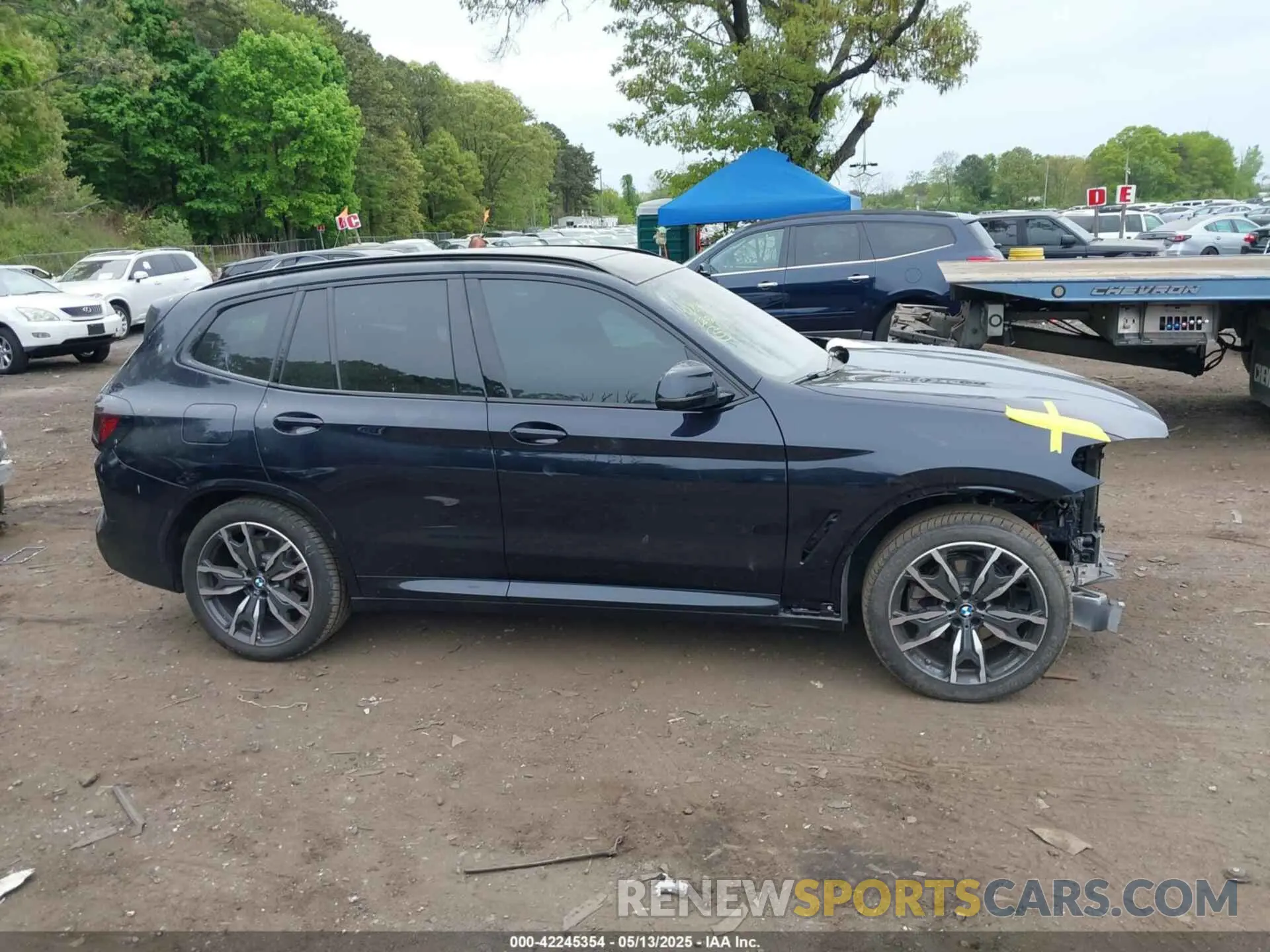 13 Фотография поврежденного автомобиля 5UX53DP03N9K52014 BMW X3 2022