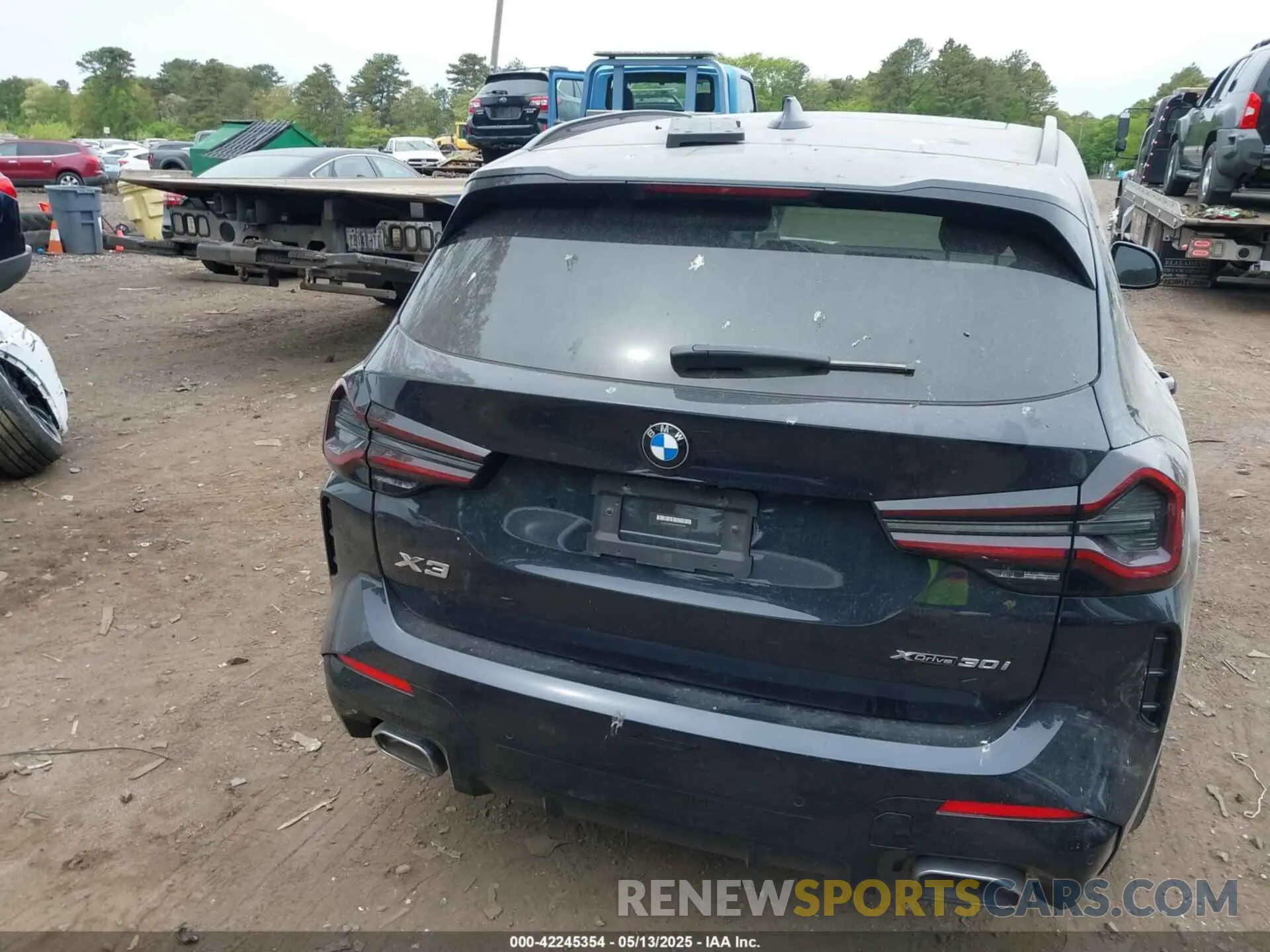 16 Фотография поврежденного автомобиля 5UX53DP03N9K52014 BMW X3 2022