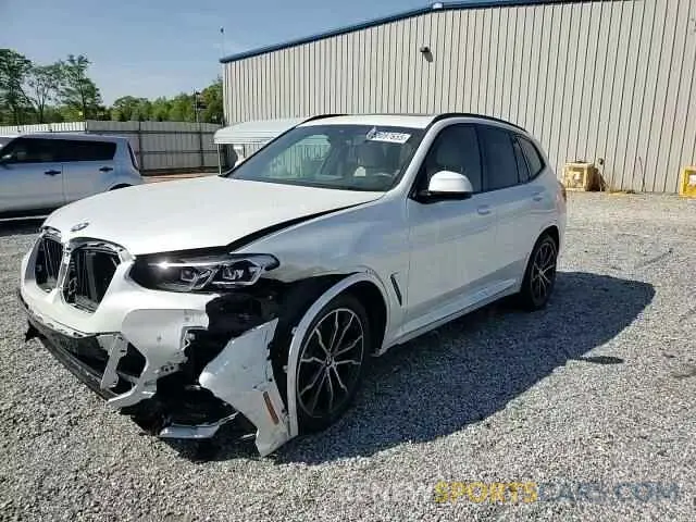 12 Photograph of a damaged car 5UX53DP04N9K48487 BMW X3 2022