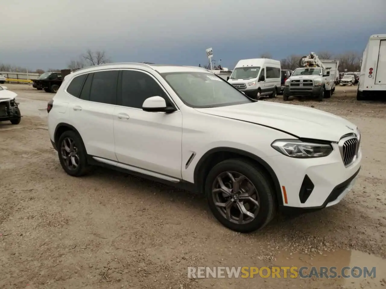 4 Фотография поврежденного автомобиля 5UX53DP05N9L24279 BMW X3 2022