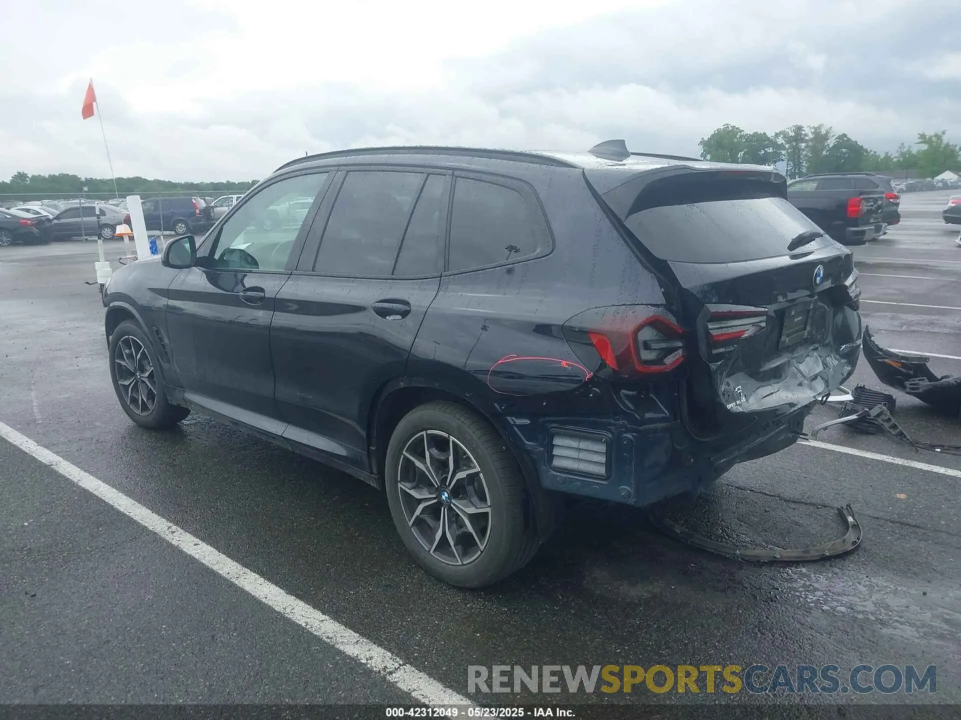 3 Фотография поврежденного автомобиля 5UX53DP05N9M46219 BMW X3 2022