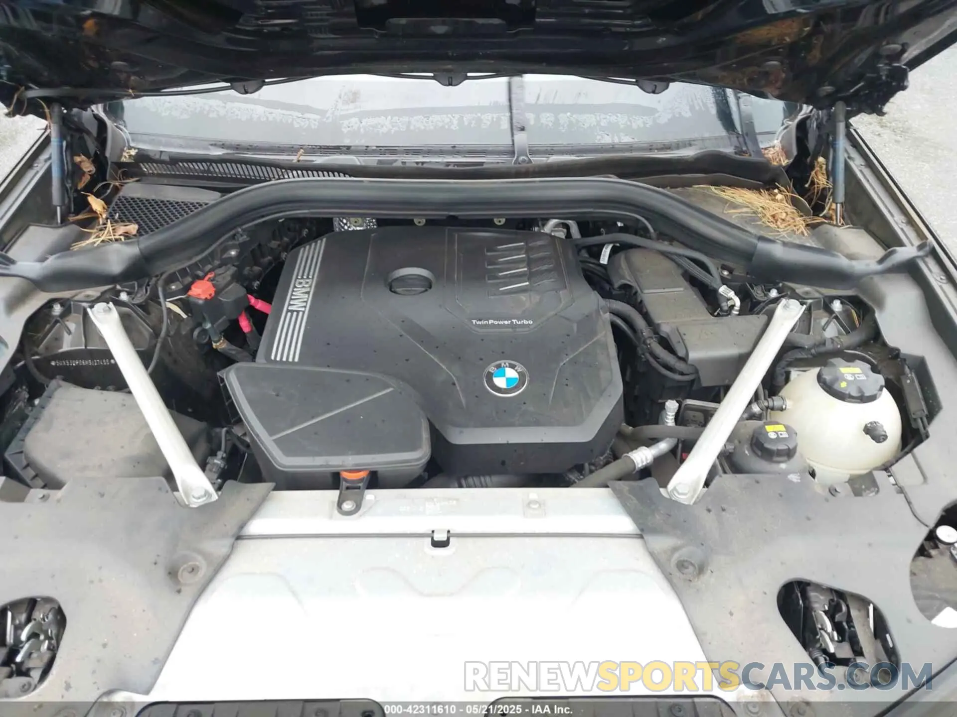 10 Фотография поврежденного автомобиля 5UX53DP06N9J37455 BMW X3 2022