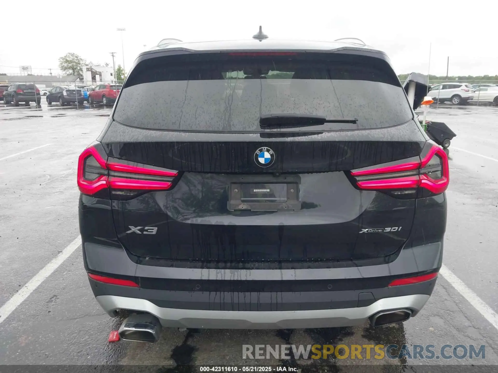 6 Фотография поврежденного автомобиля 5UX53DP06N9J37455 BMW X3 2022