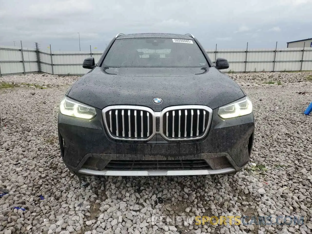 5 Photograph of a damaged car 5UX53DP06N9M22947 BMW X3 2022