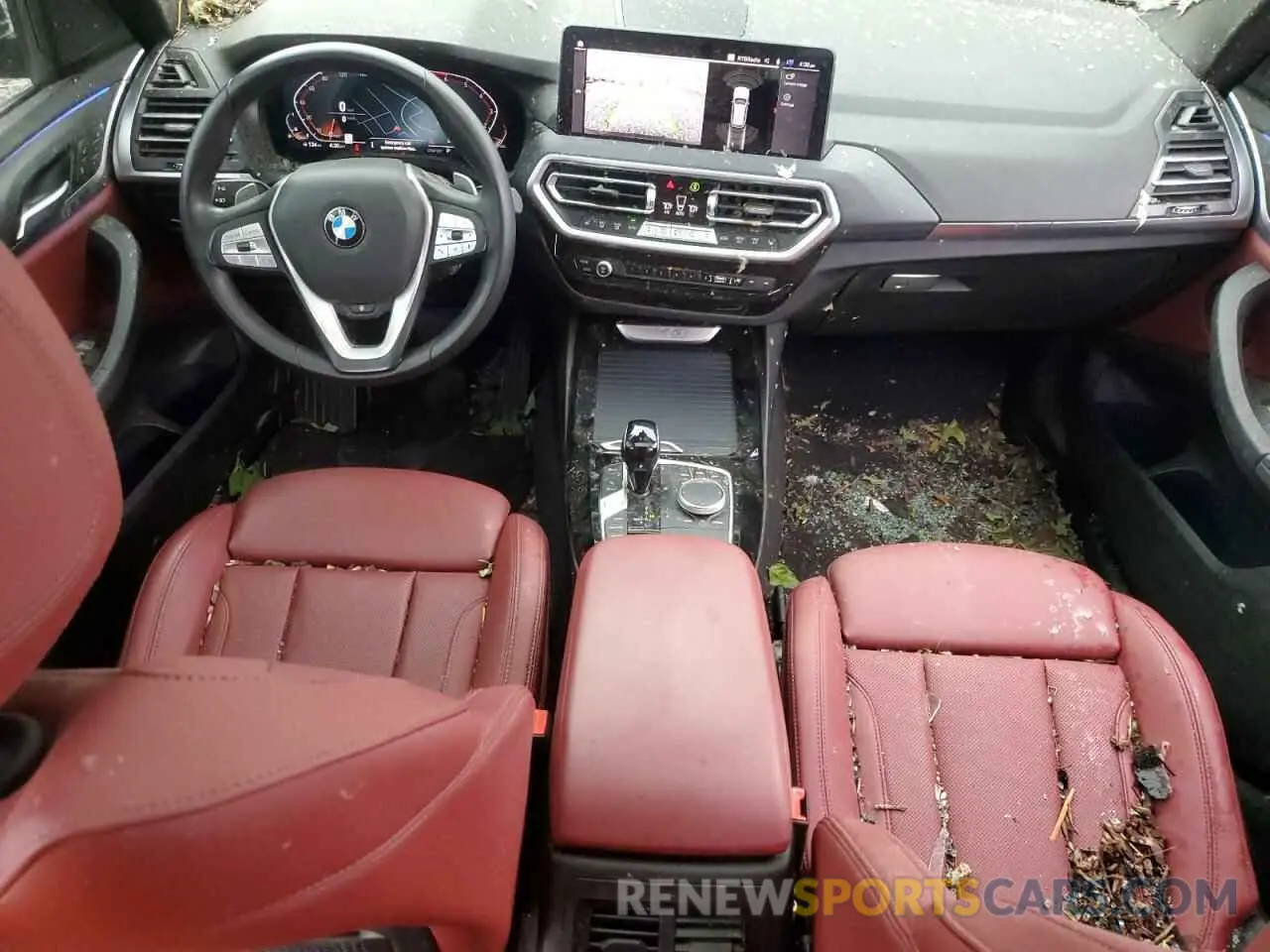 8 Photograph of a damaged car 5UX53DP06N9M22947 BMW X3 2022